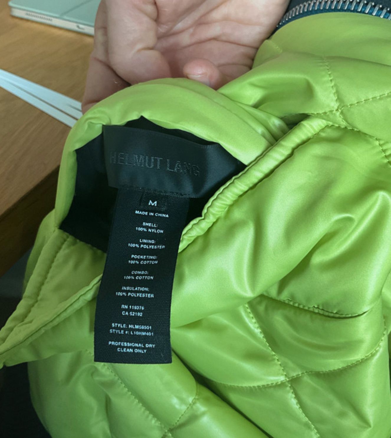 Helmut Lang Helmut Lang Bomber Jacket - Mens M Size US M / EU 48-50 / 2 - 3 Thumbnail