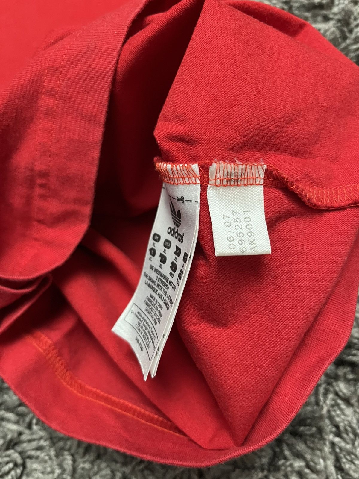 Adidas Vintage 2007 Adidas x Liverpool FC "I ❤️Liverpool" Tee Size US XL / EU 56 / 4 - 7 Thumbnail