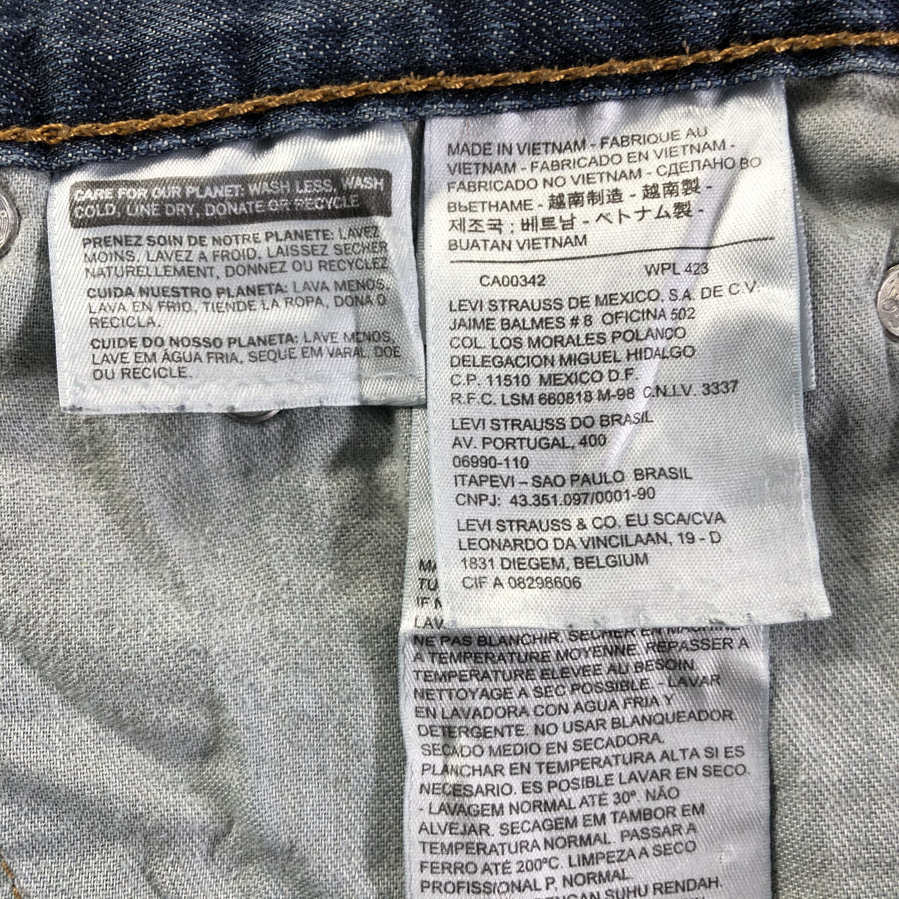 Levi's Vintage Levis 514 Jeans-J4361 Size US 31 - 9 Thumbnail