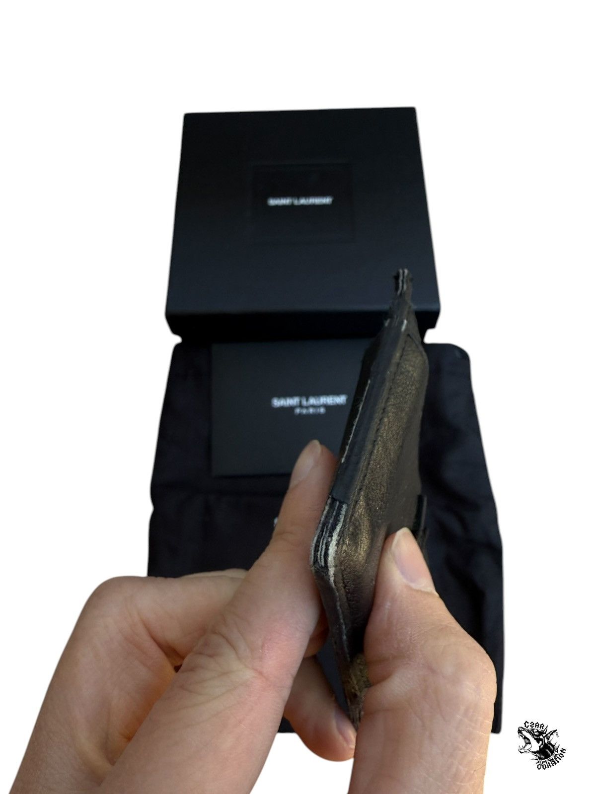 Saint Laurent Paris Saint laurent card holder Size ONE SIZE - 5 Thumbnail