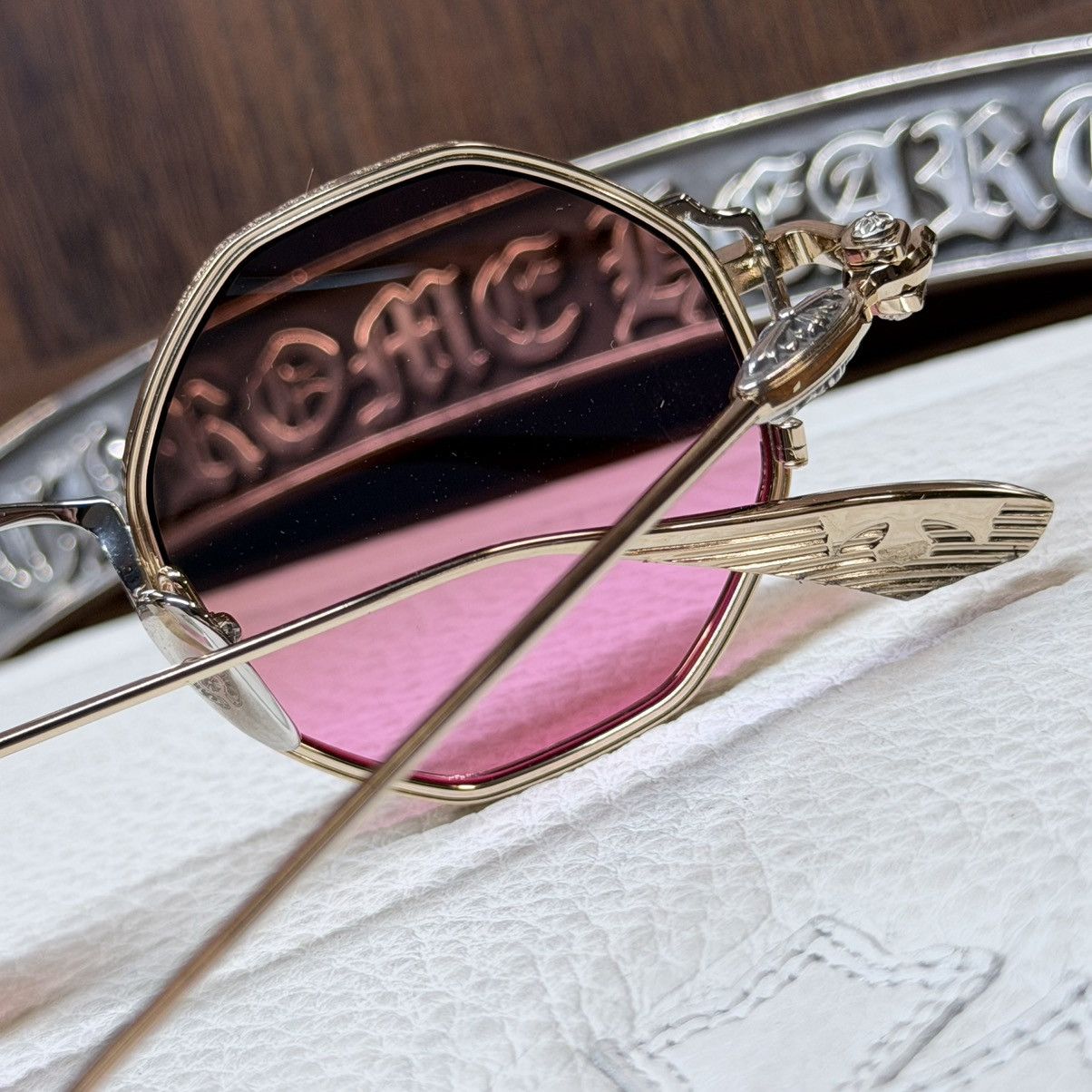 Chrome Hearts Chrome Hearts TIGGIES 1/1 Sunglasses Size ONE SIZE - 14 Thumbnail