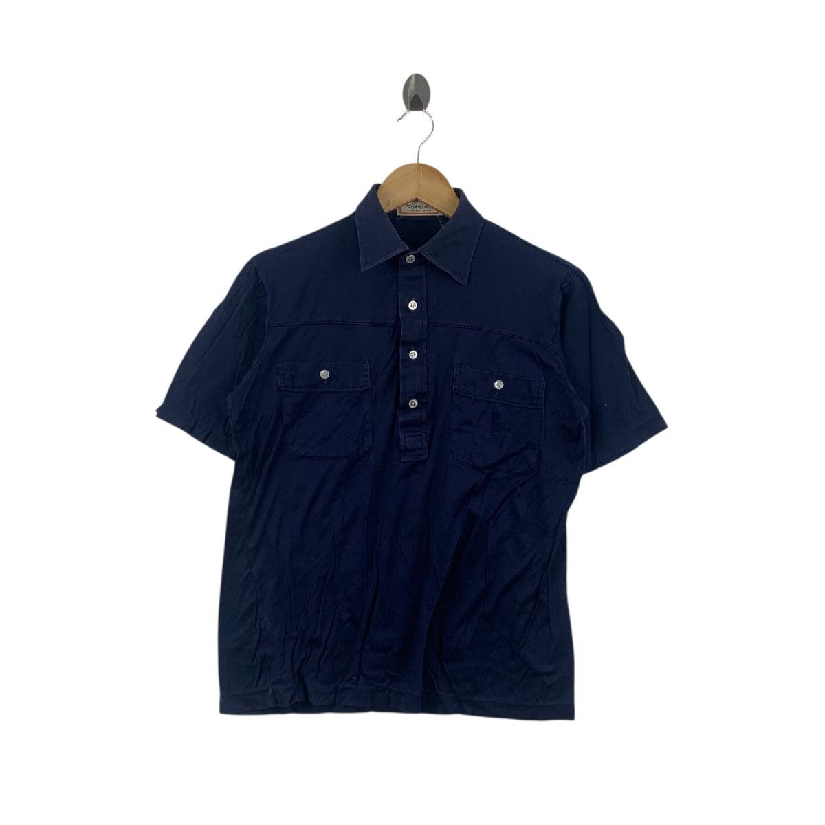 Yves Saint Laurent Vintage YVES SAINT LAURENT YSL Tricots Tee Shirt Top Polo Size S / US 4 / IT 40 - 1 Thumbnail
