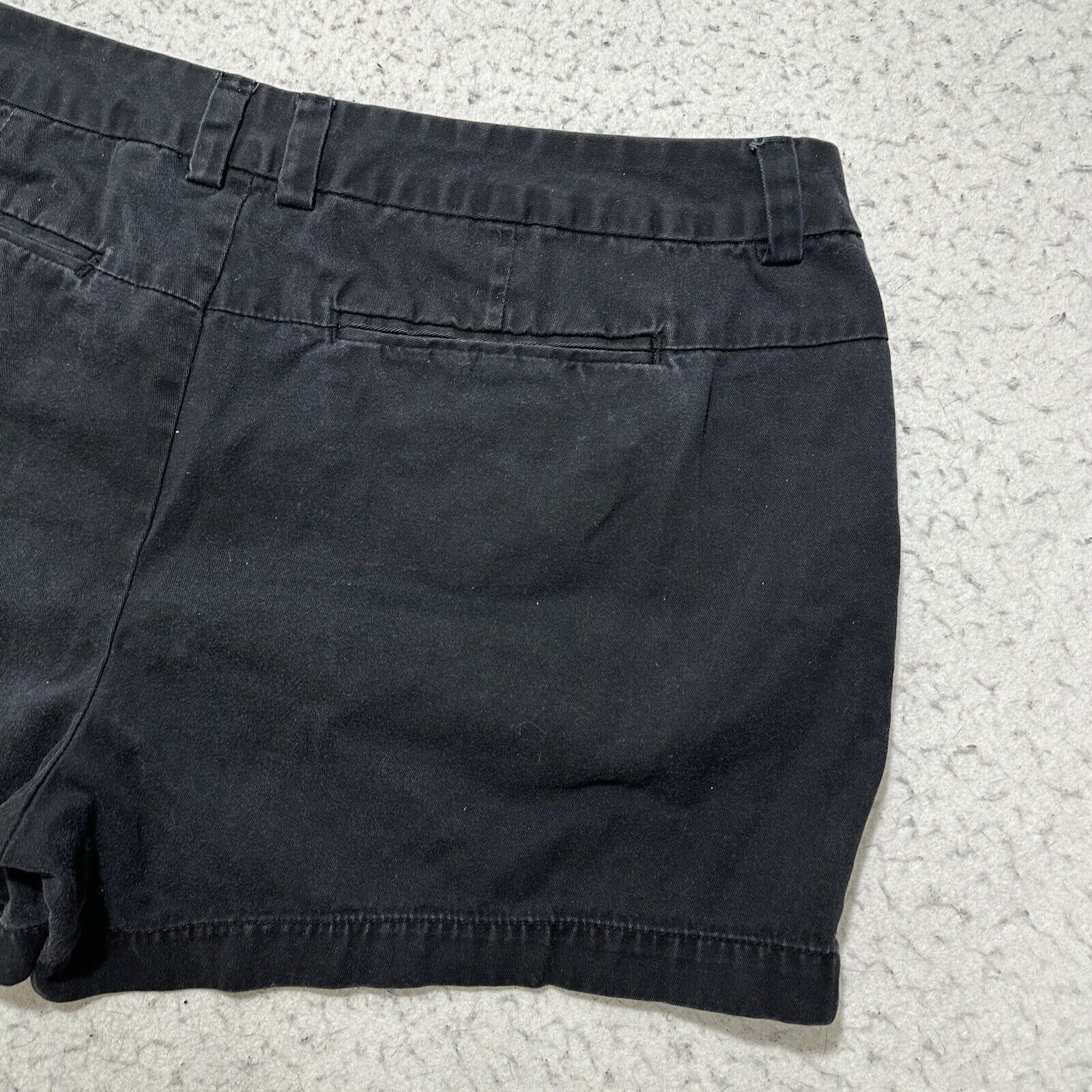 JCPenney JCPenney 14 3" Inseam Chino Shorts Black Mid Rise JCP Size 36" / US 14 / IT 50 - 8 Thumbnail