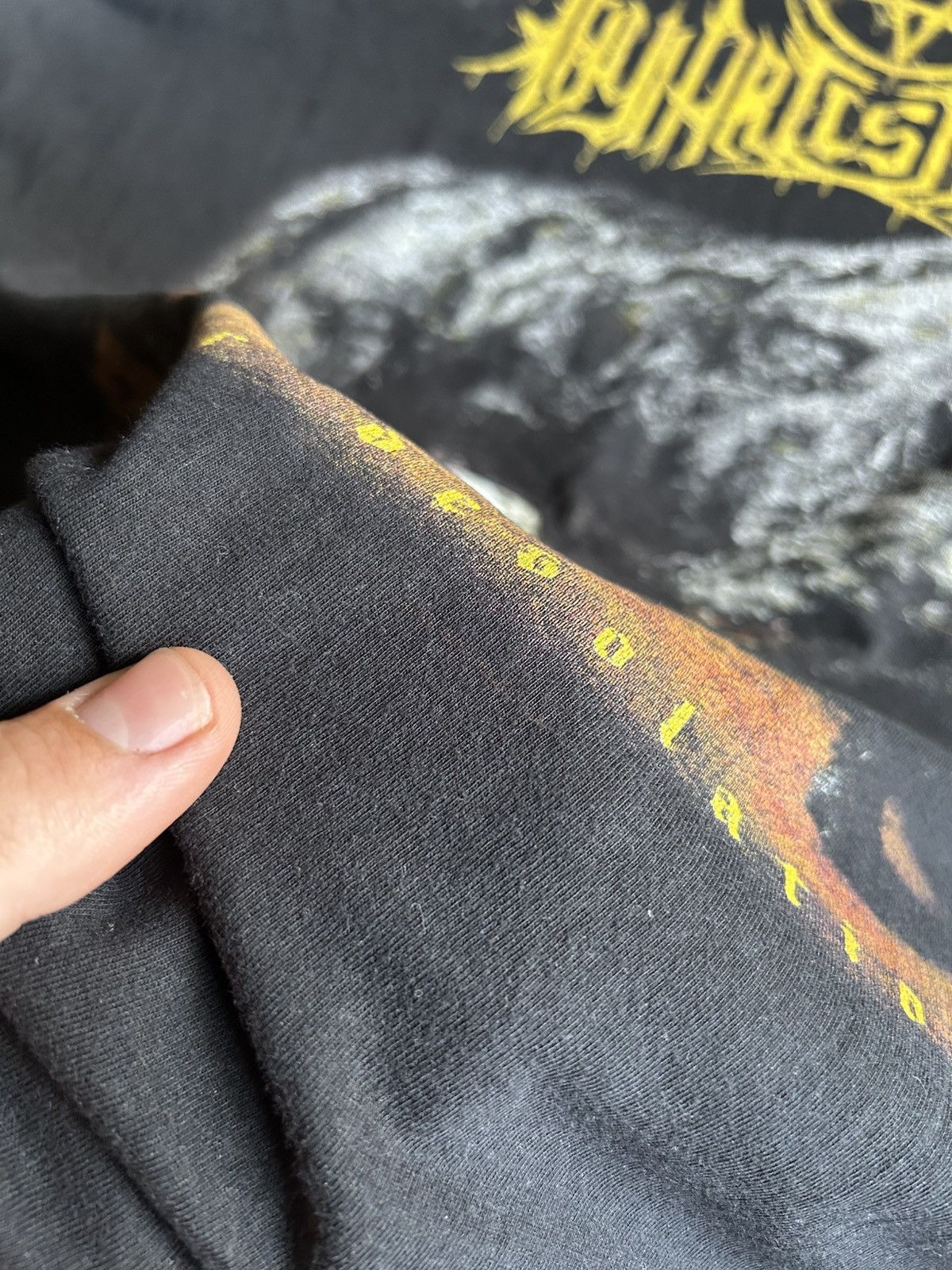 Band Tees × Vintage Vintage Punk Graphic Print Art Is Murder Band T-shirt Rare Size US L / EU 52-54 / 3 - 6 Thumbnail