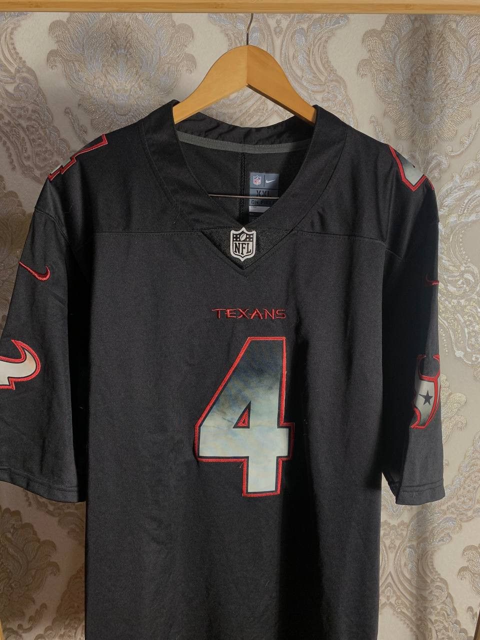 NFL Vintage Nike Texans Retro Rugby Football Jersey Y2K 90s Size US XXL / EU 58 / 5 - 2 Thumbnail