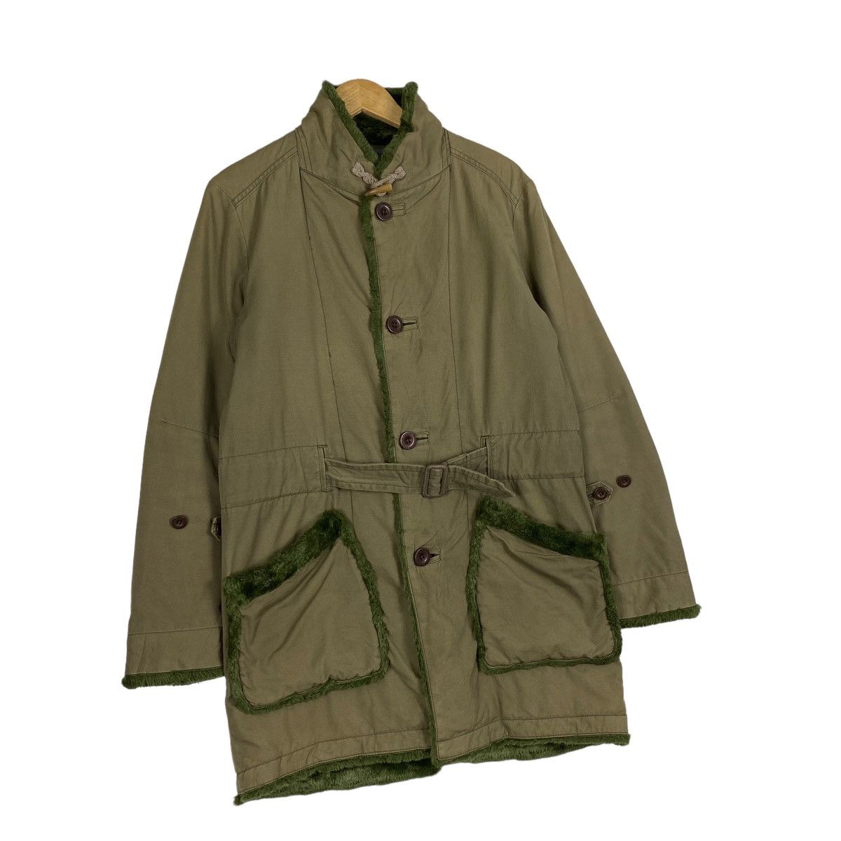 Japanese Brand × Nonnative × Vintage Nonactive made in japan parka sherpa jacket Size US M / EU 48-50 / 2 - 3 Thumbnail