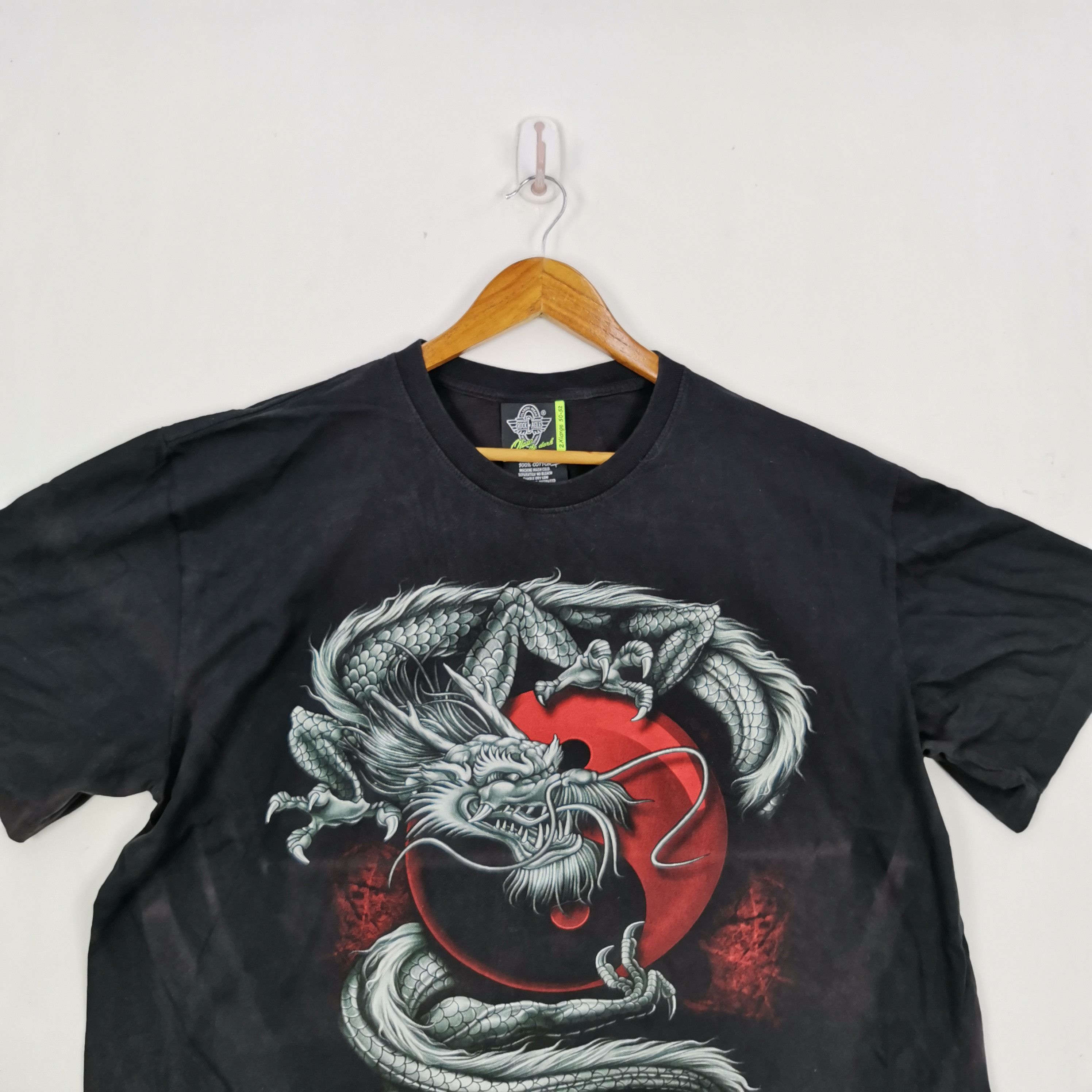Japanese Brand Vintage Y2K Dragon T-Shirt Vicious Horror Crewneck Tees Size US XL / EU 56 / 4 - 3 Thumbnail