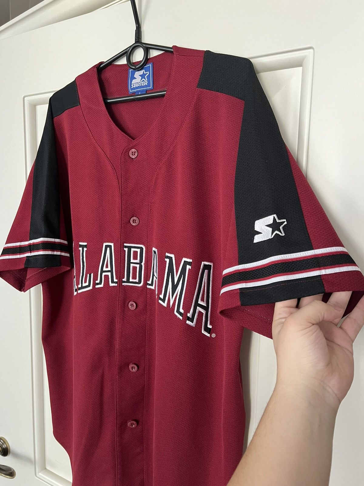 Starter × Vintage 00s Vintage Alabama Starter Shirt Size US L / EU 52-54 / 3 - 4 Thumbnail