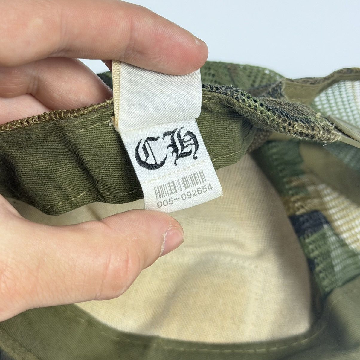 Chrome Hearts Chrome Hearts Vintage Camo Trucker Hat Hollywood Size ONE SIZE - 9 Thumbnail