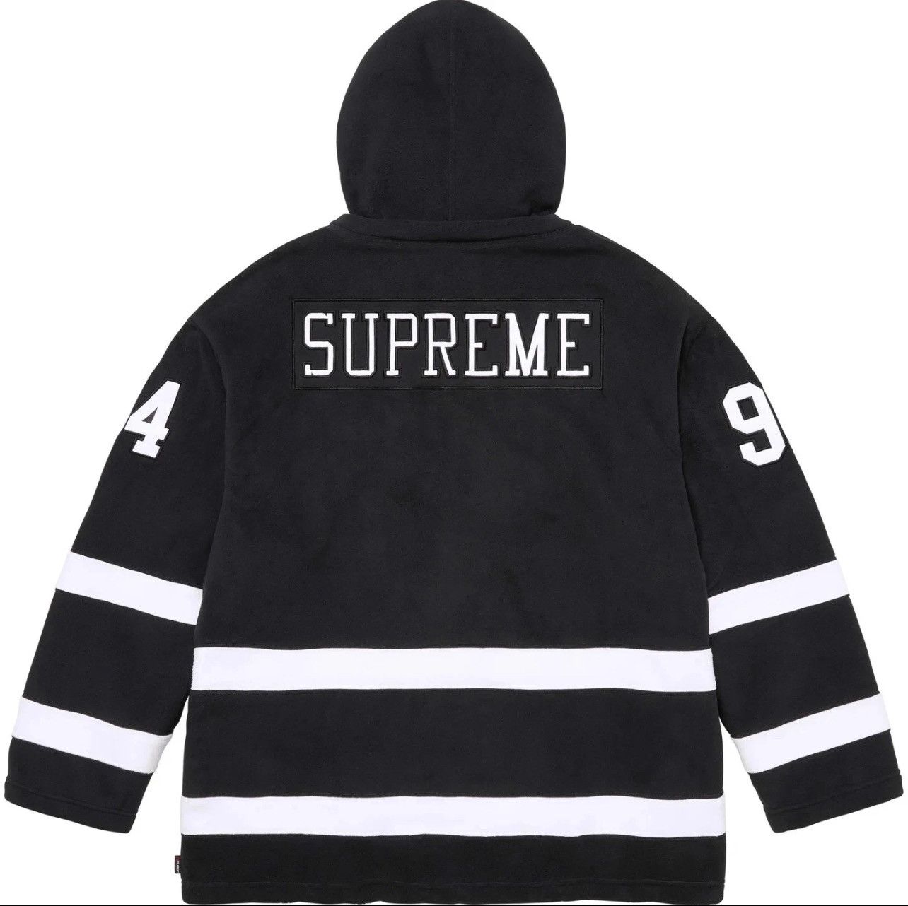 Supreme Supreme FW25 Polartec Hooded Hockey Jeresy Black Size Small Size US S / EU 44-46 / 1 - 2 Thumbnail