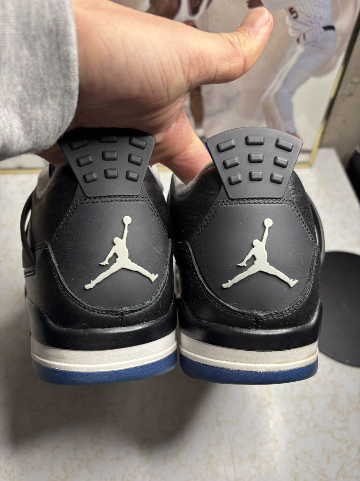 Jordan Brand Air Jordan 4 Retro Motorsports Alternate 2017 Size US 12 / EU 45 - 7 Thumbnail