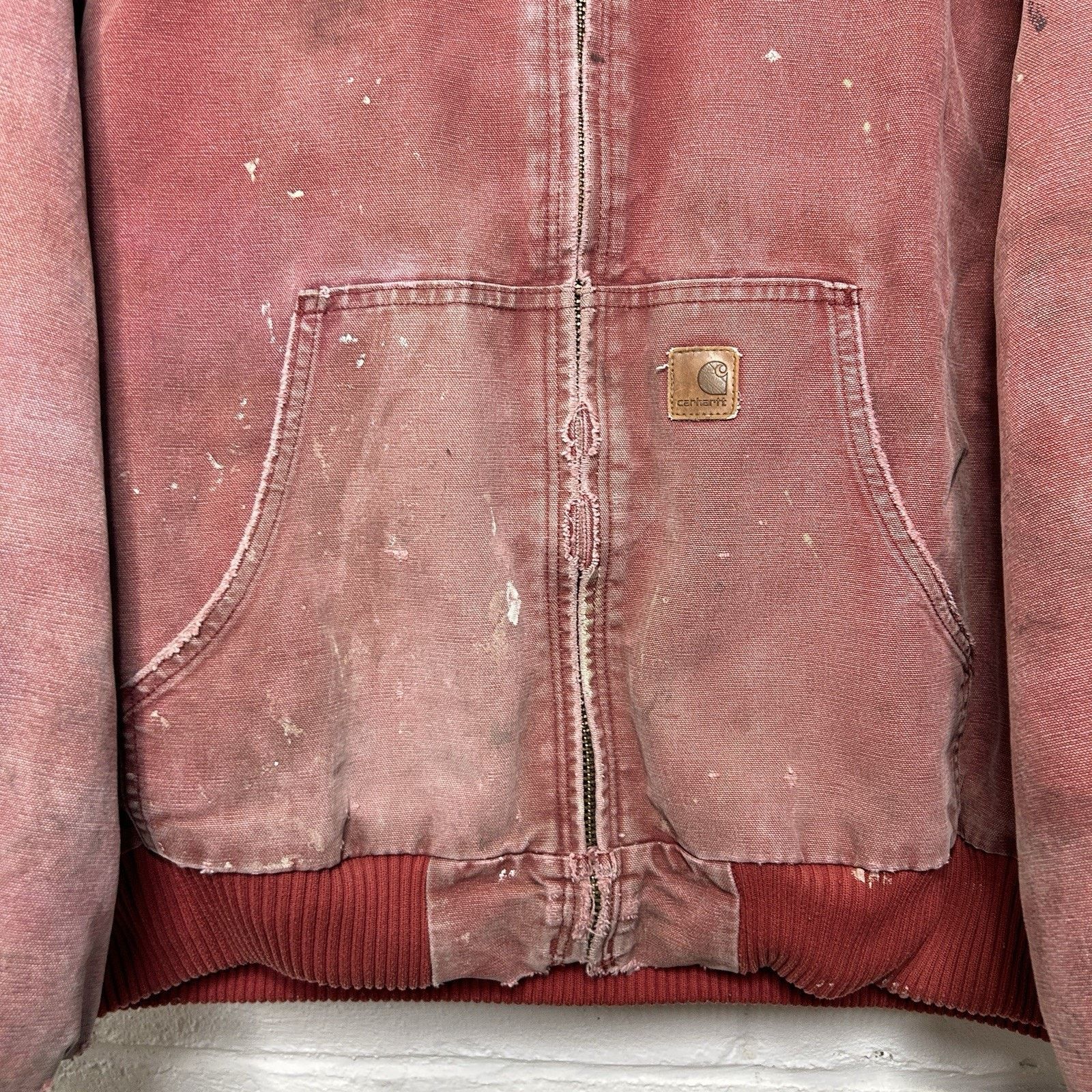 Carhartt Y2K Carhartt Quilted Active Jacket “Dark Red” J130 DKR Size US XL / EU 56 / 4 - 9 Thumbnail