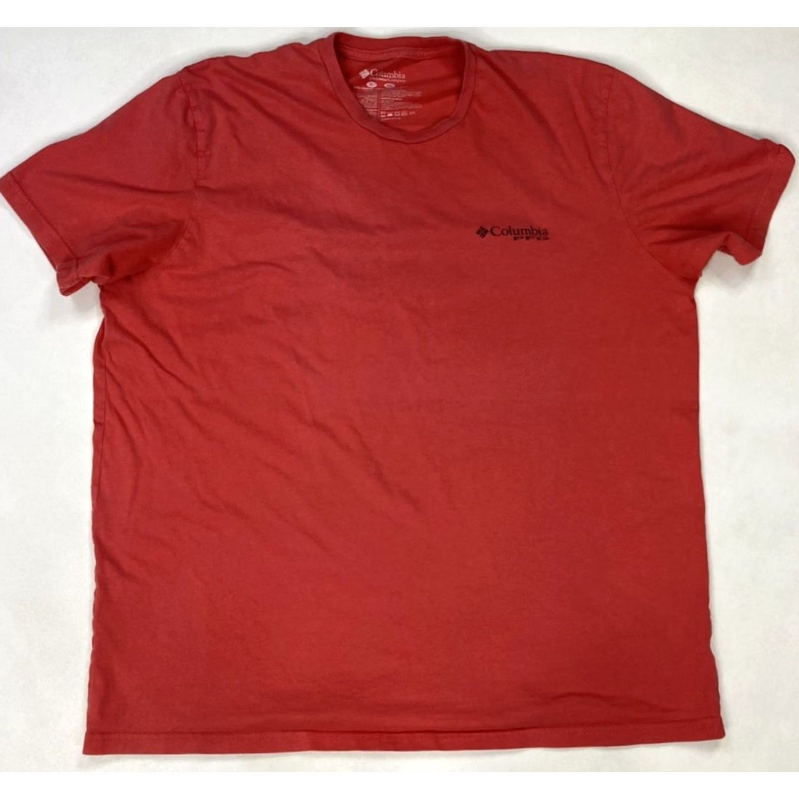 Vintage Columbia T-Shirt Men XL Red Fish Graphic Print Crew Neck Short Sleeve Size US XL / EU 56 / 4 - 3 Thumbnail