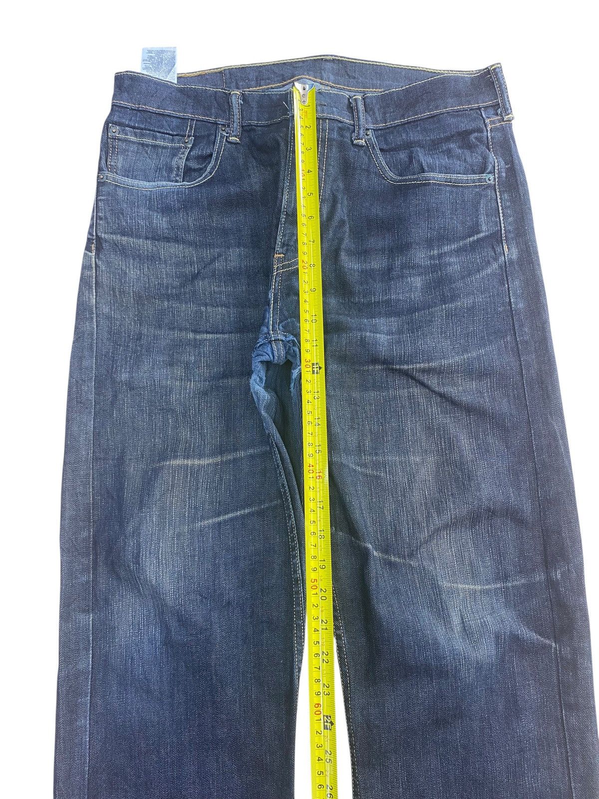 Levi's Levi’s 505 Dark Blue Wash Style Loose Jeans Size US 33 - 8 Thumbnail