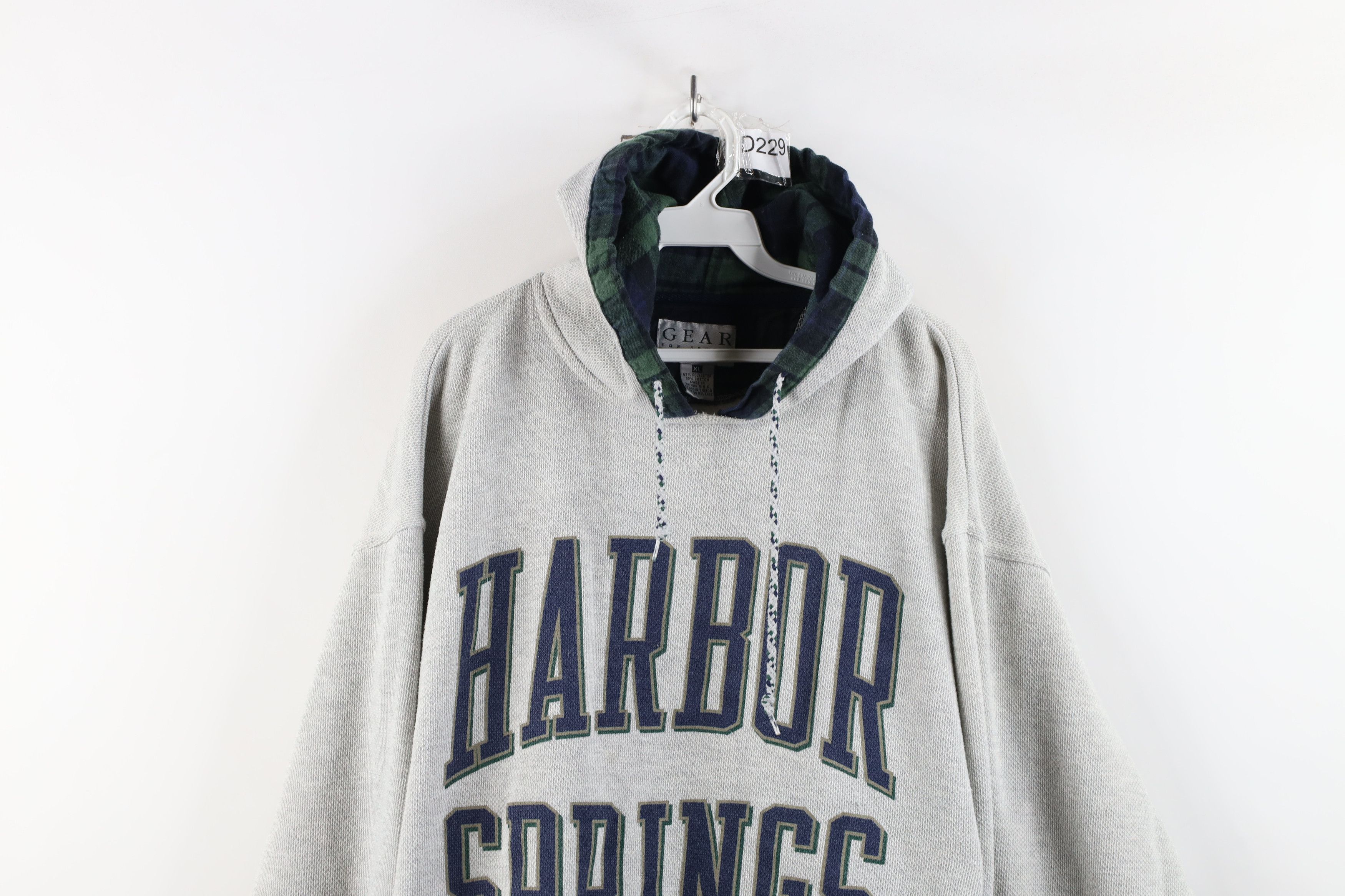 Vintage Vintage 90s Streetwear Springs Michigan Hoodie Sweatshirt Size US XL / EU 56 / 4 - 2 Thumbnail