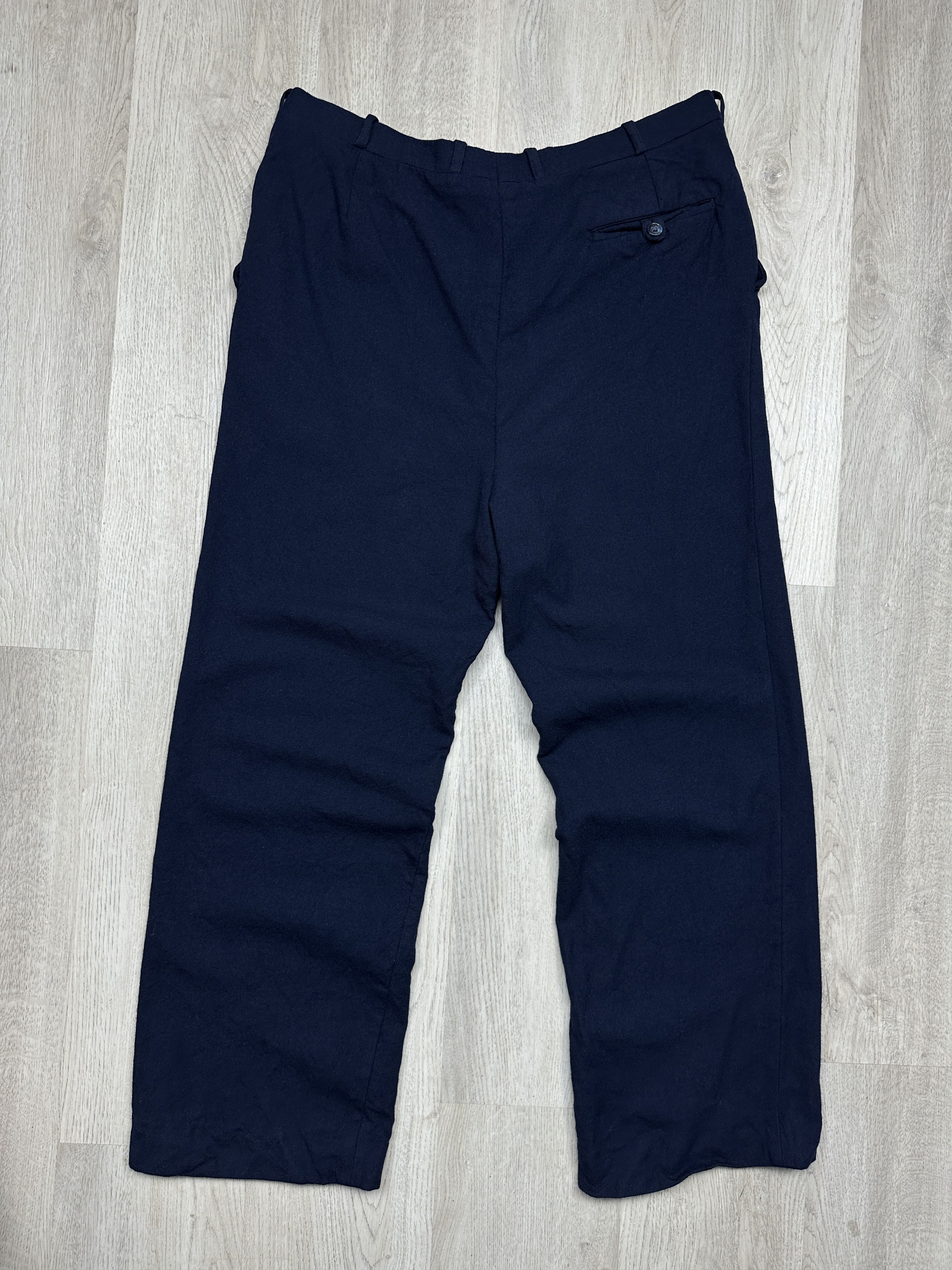 Yves Saint Laurent Yves Saint Laurent YSL 90s Vintage Mens Wool Pants Size US 36 / EU 52 - 6 Thumbnail
