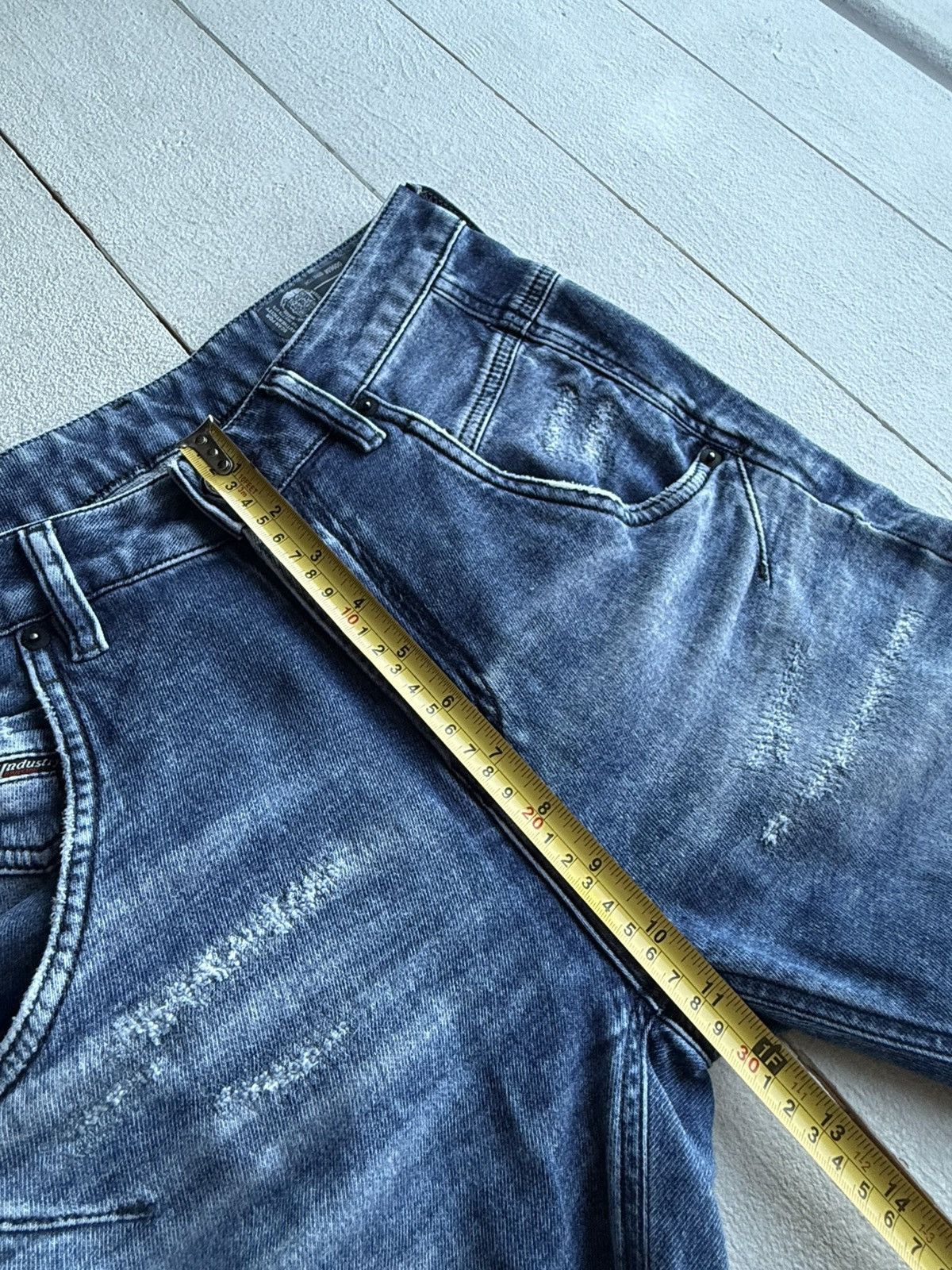 Diesel Vintage 00s Distressed Luxury Diesel Denim pants jeans Size 28" / US 6 / IT 42 - 16 Thumbnail