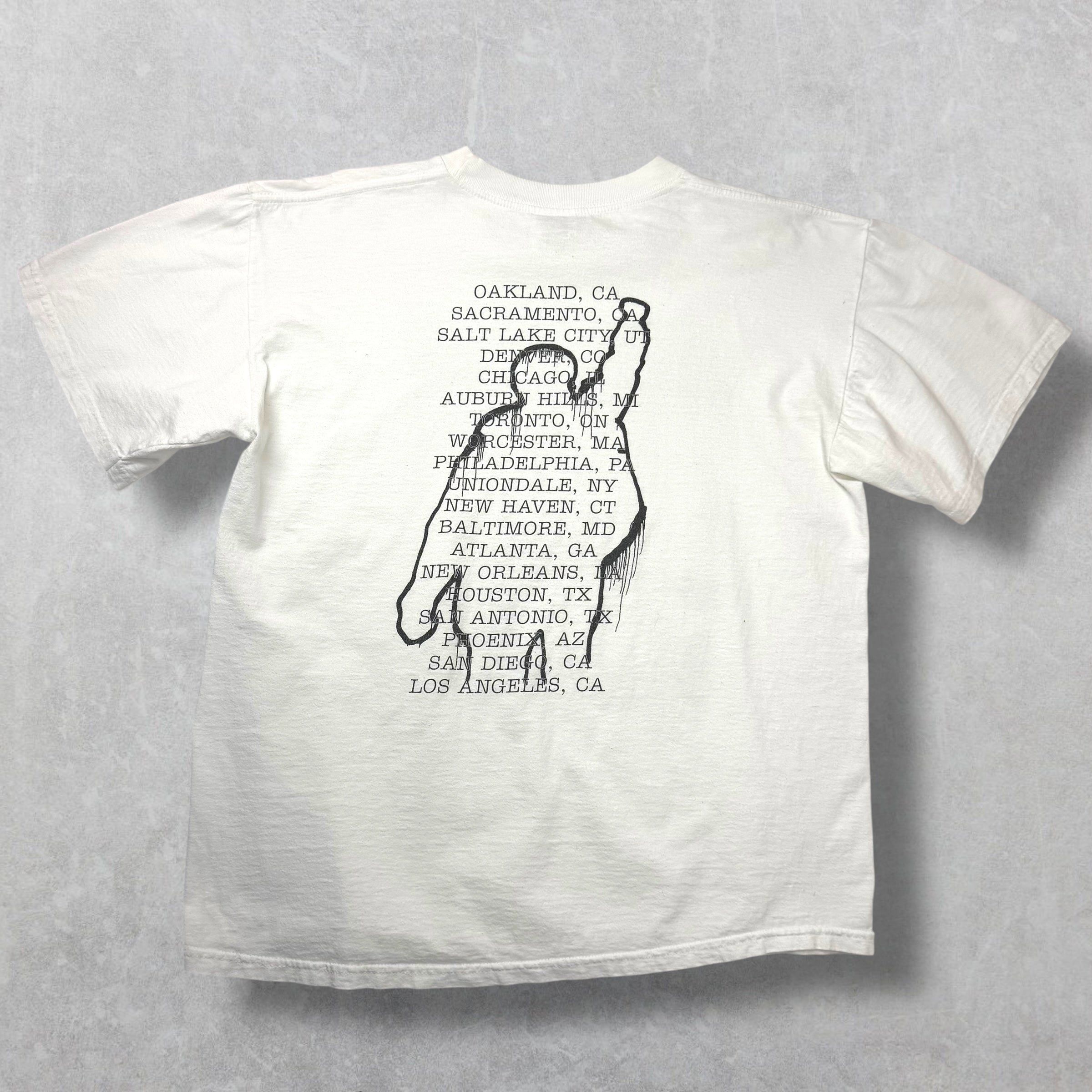 Vintage Vintage 1999 Rage Against The Machine Battle of LA Tour Tee Size US L / EU 52-54 / 3 - 2 Thumbnail