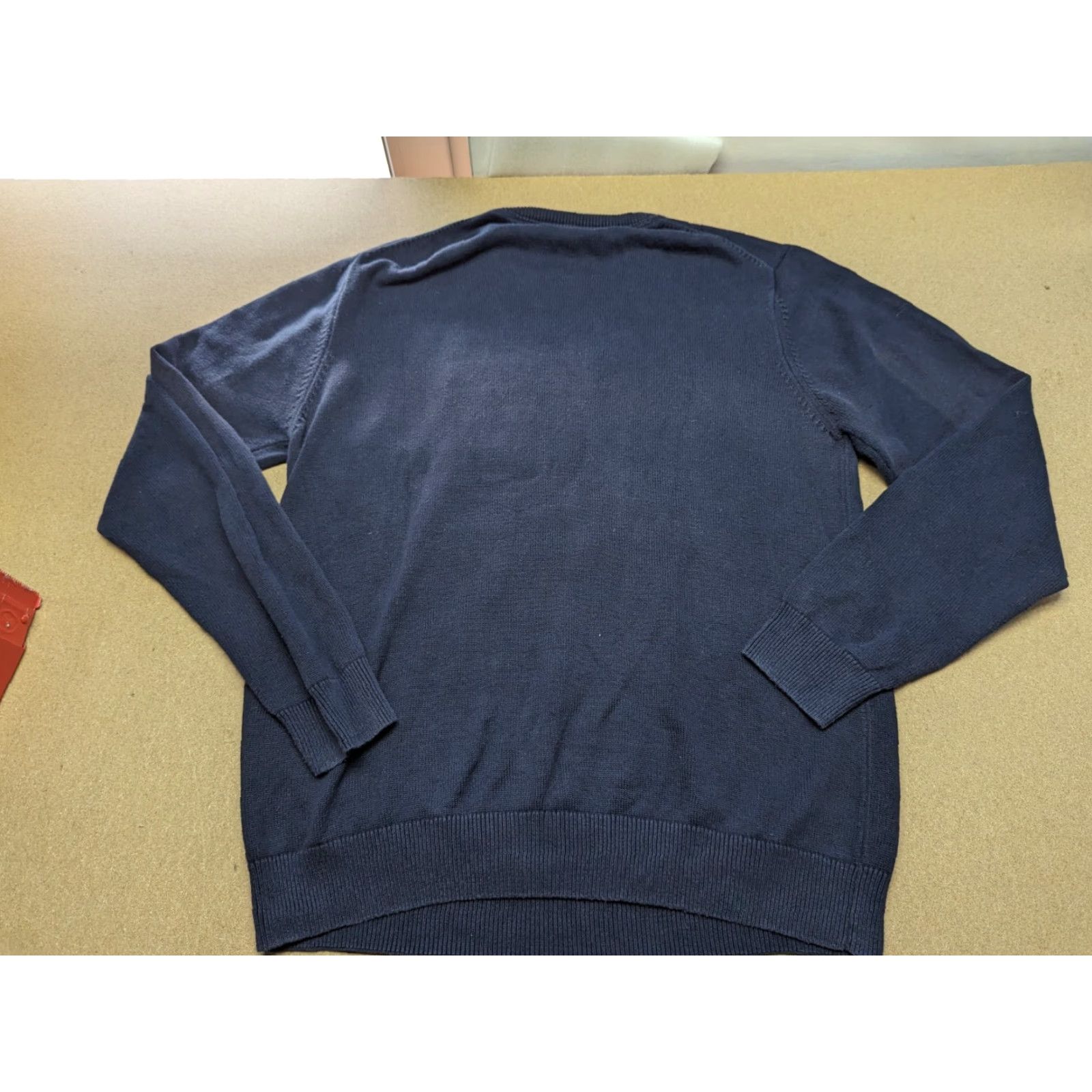 Gant GANT Pullover Mens L Blue USA Flag Knit Jumper Top Sweater Long Sleeve Casual Regular Product Shirt Mens Size US L / EU 52-54 / 3 - 3 Thumbnail
