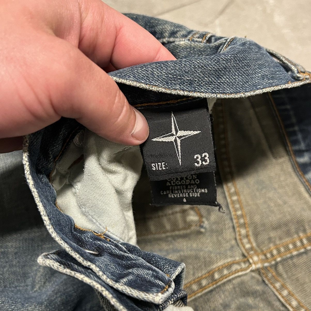 Stone Island Stone Island Denims Vintage Straight Fit Jeans Denim Pants Size US 33 - 6 Thumbnail