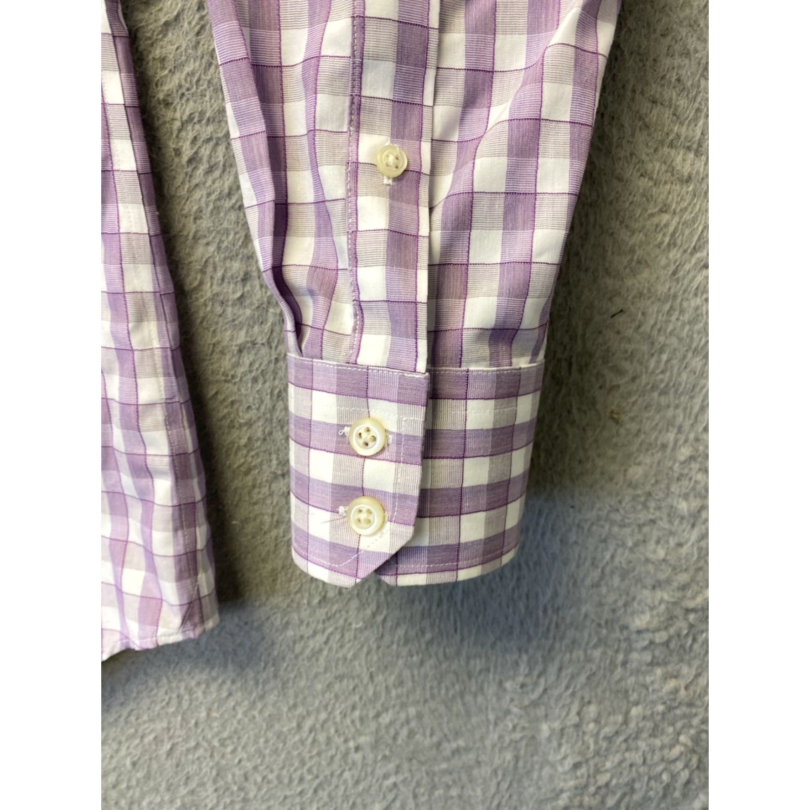 Banana Republic Banana Republic Button Shirt M Mens Purple Orchid Lavender Multicolor Slim Button Shirt 199- e Size US M / EU 48-50 / 2 - 7 Thumbnail