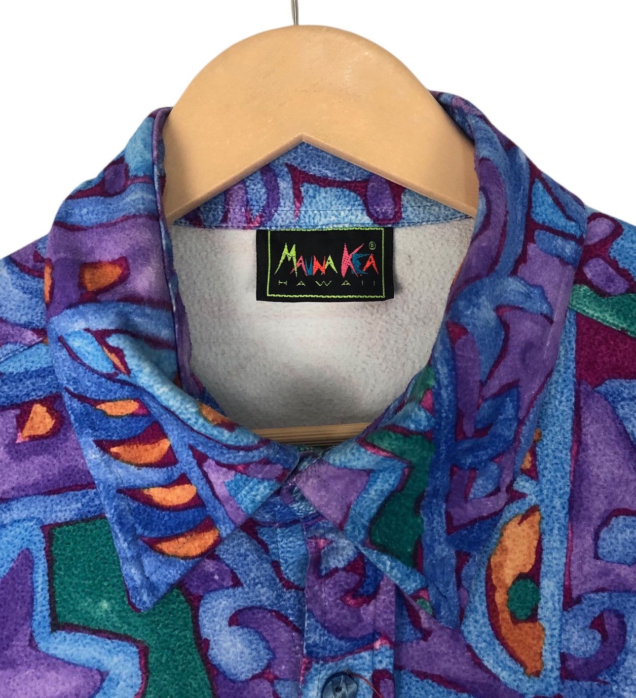 Art Comes First × Japanese Brand Mauna Kea Hawaii Micro Fleece Button Ups Art Graphic Size US L / EU 52-54 / 3 - 10 Thumbnail