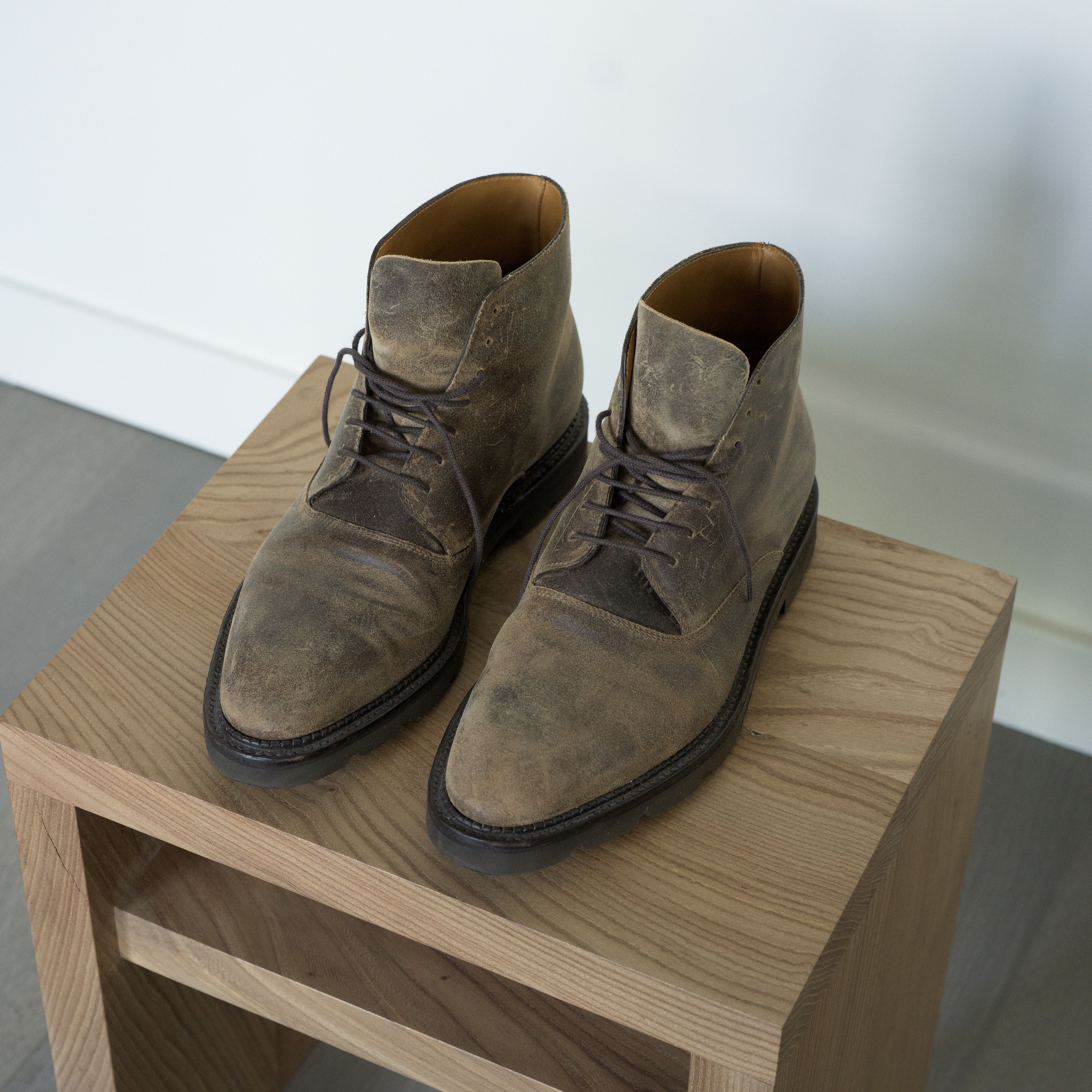 John Lobb John Lobb Hinton Burgundy/Brown Leather Boots | Grailed