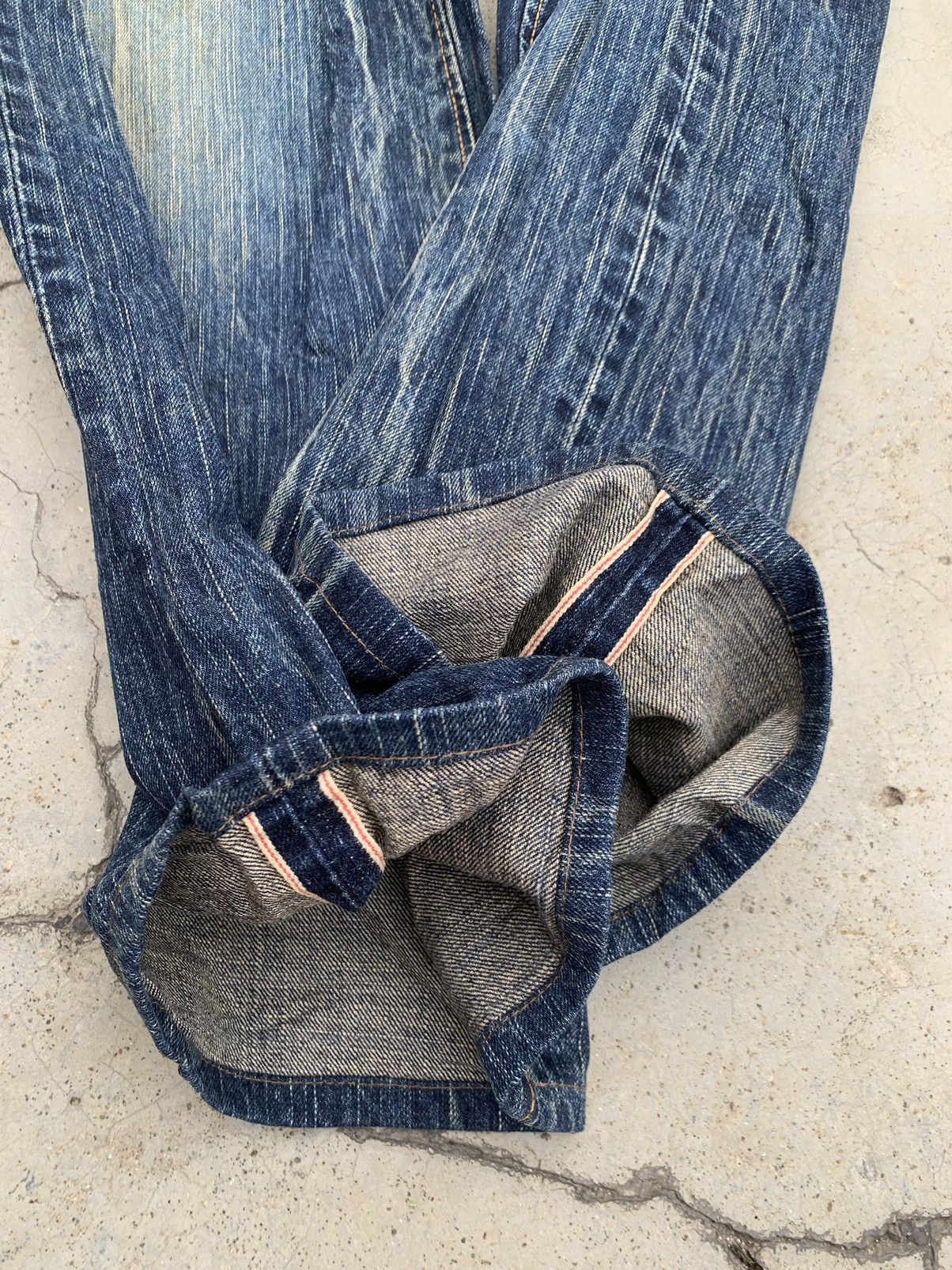 Edwin EDWIN 505Z selvage denim with lightning pattern. Size US 36 / EU 52 - 10 Thumbnail