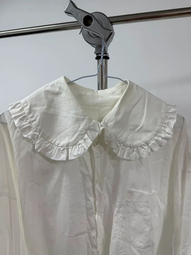 Comme des Garcons Comme des Garcons Ruffled Collar Shirt Size XS / US 0-2 / IT 36-38 - 2 Thumbnail