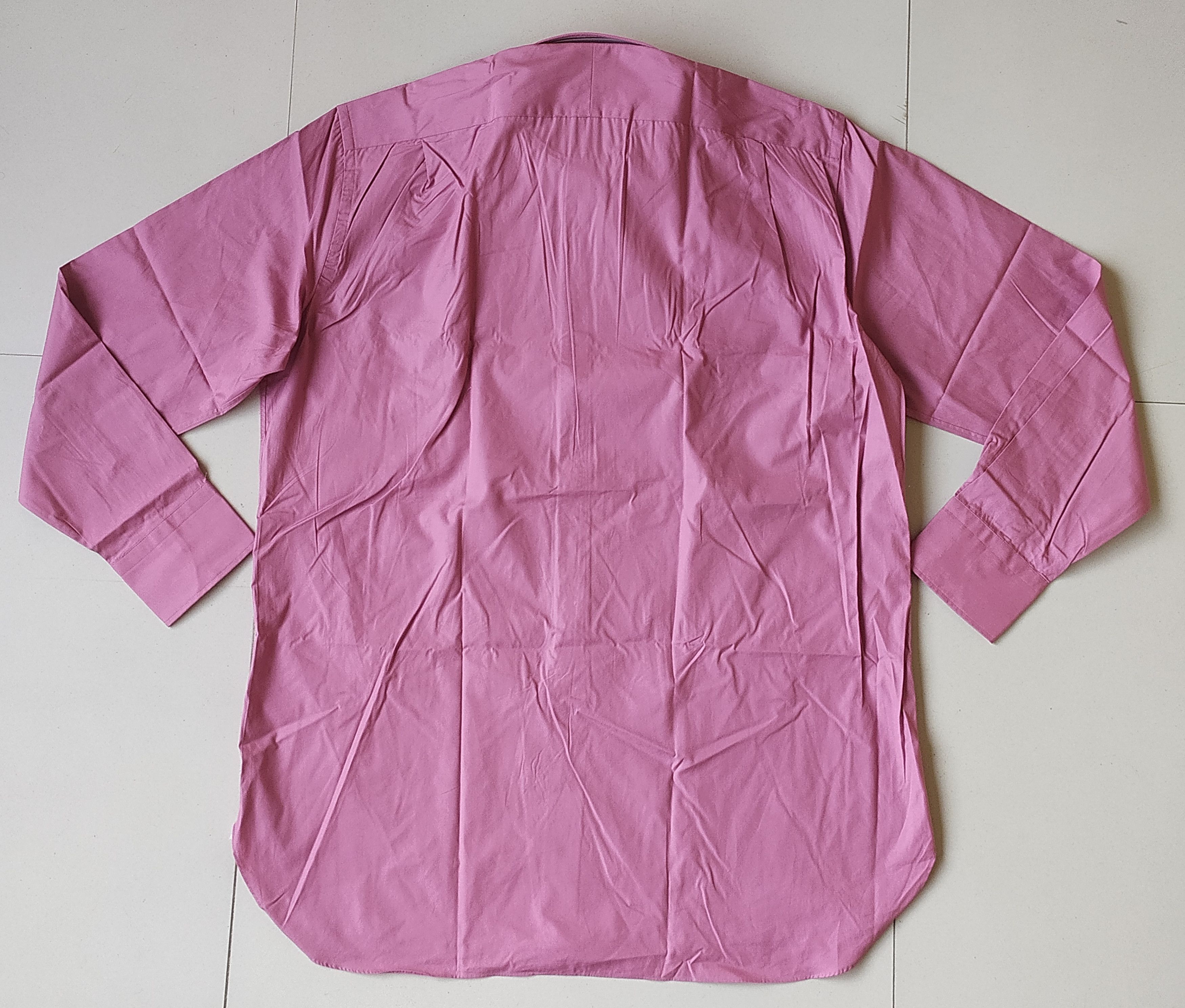 Thomas Pink Thomas Pink Formal Plain Poplin Shirt Free Shipping T/31 Size US L / EU 52-54 / 3 - 3 Thumbnail