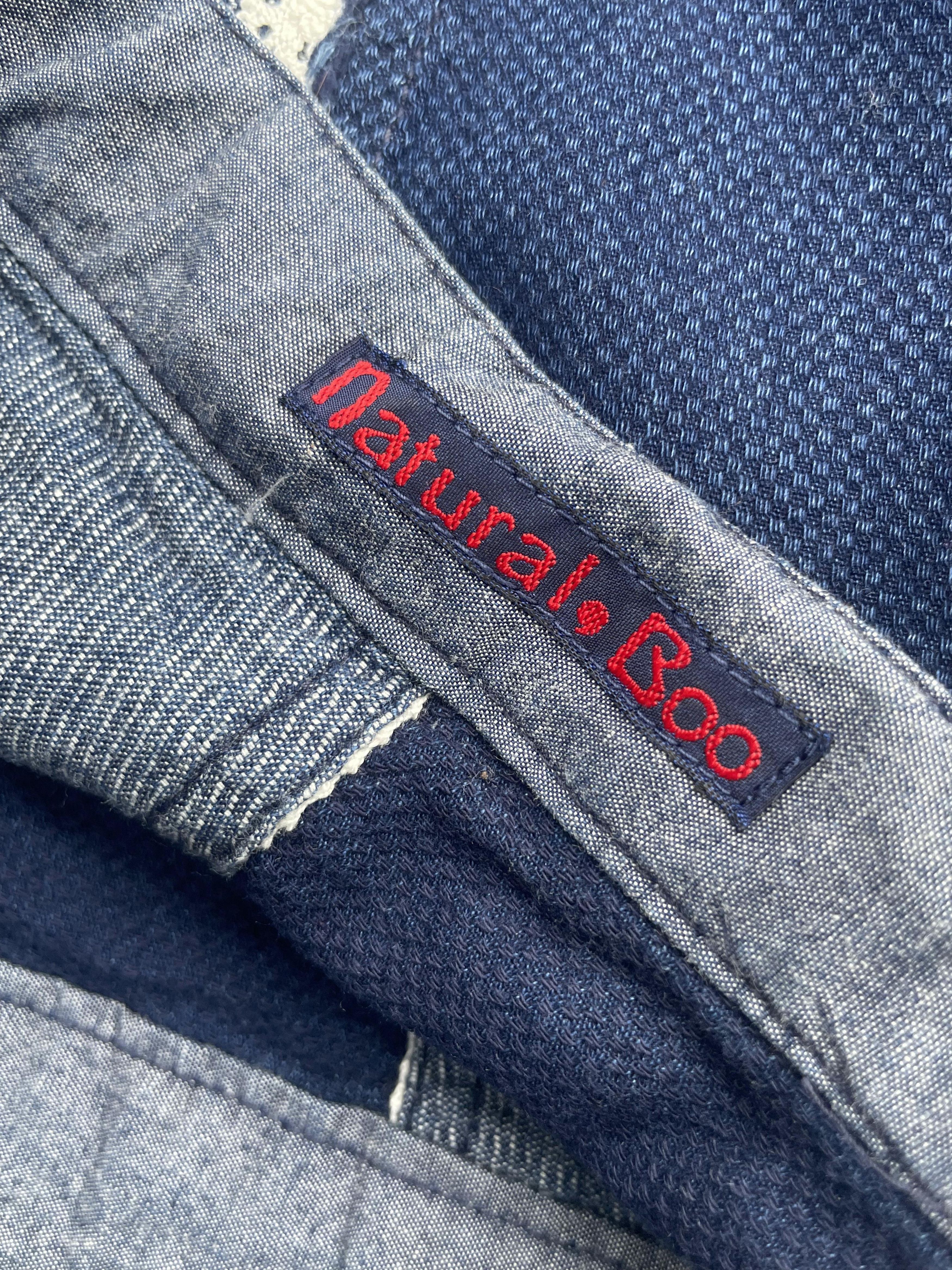 Blue Blue Japan Natural Boo Custom Denim Skirt Size 27" / US 4 / IT 40 - 10 Thumbnail