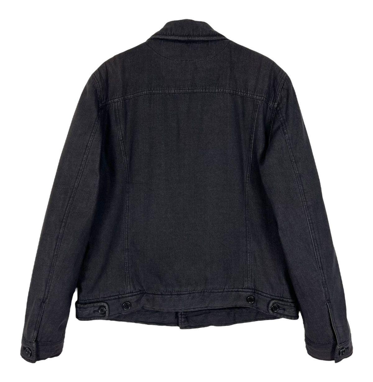 Armani Exchange Vintage Armani Exchange Sherpa Denim Jacket Size US M / EU 48-50 / 2 - 2 Thumbnail