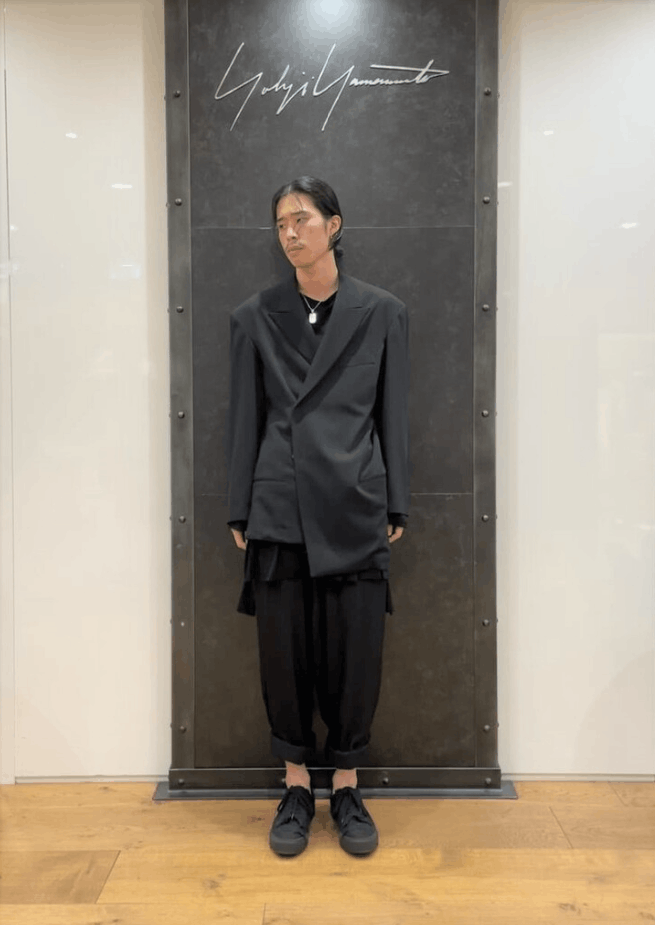 Yohji Yamamoto Yohji Yamamoto Pour Homme - SUMMER TUXEDO DRAPING JKT Size US M / EU 48-50 / 2 - 7 Thumbnail