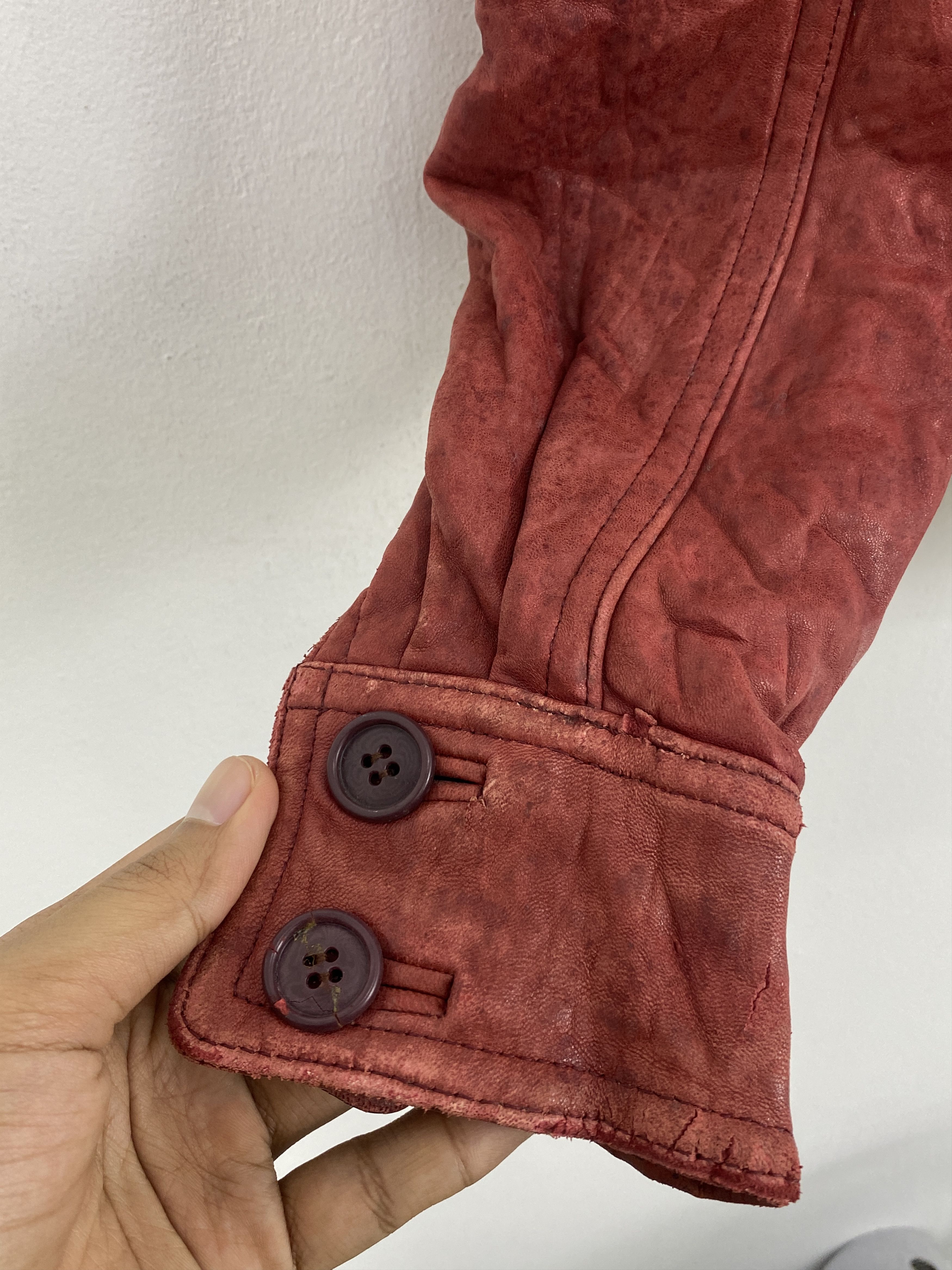 Japanese Brand Vintage Japanese Brand Gicoll Japan Leather Jacket JA0081 Size US M / EU 48-50 / 2 - 11 Thumbnail