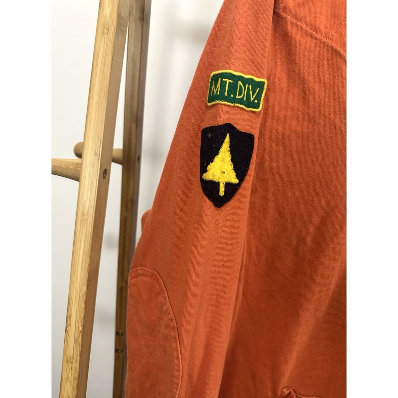 Polo Ralph Lauren VTG 90s Polo Ralph Lauren Ski Patrol Mt Div Hooded Pullover Rugby Sweatshirt L Orange Mens Polo Shirt Hoodie Size US L / EU 52-54 / 3 - 5 Thumbnail