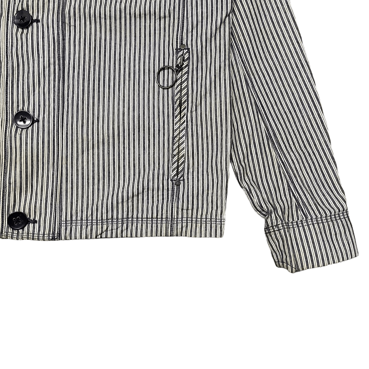 Triple 5 Soul Vintage Triple 5 Soul Hickory Stripe Multi Pocket Jacket Size US M / EU 48-50 / 2 - 4 Thumbnail