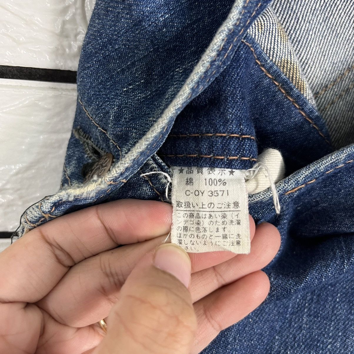 American Apparel Vintage Bobson Western Denim Overall Size US 30 / EU 46 - 17 Thumbnail