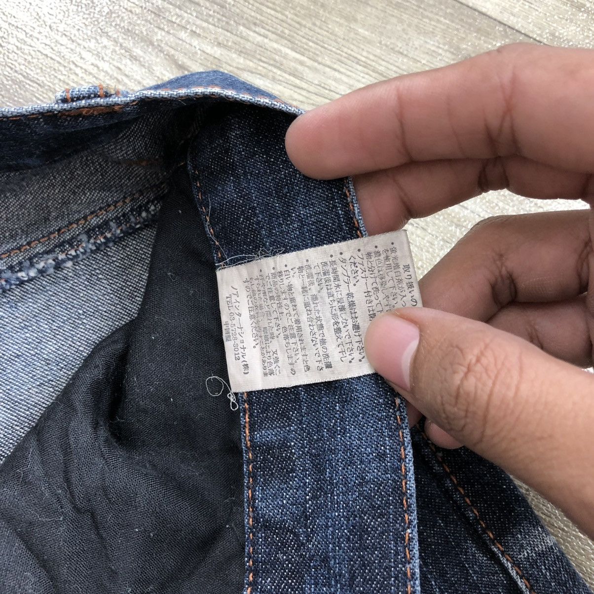 If Six Was Nine × Japanese Brand × Le Grande Bleu (L.G.B.) 2000s Y2K Lowbox Japenese Brand Faded Punk Lgb Style Jeans Size US 30 / EU 46 - 8 Thumbnail