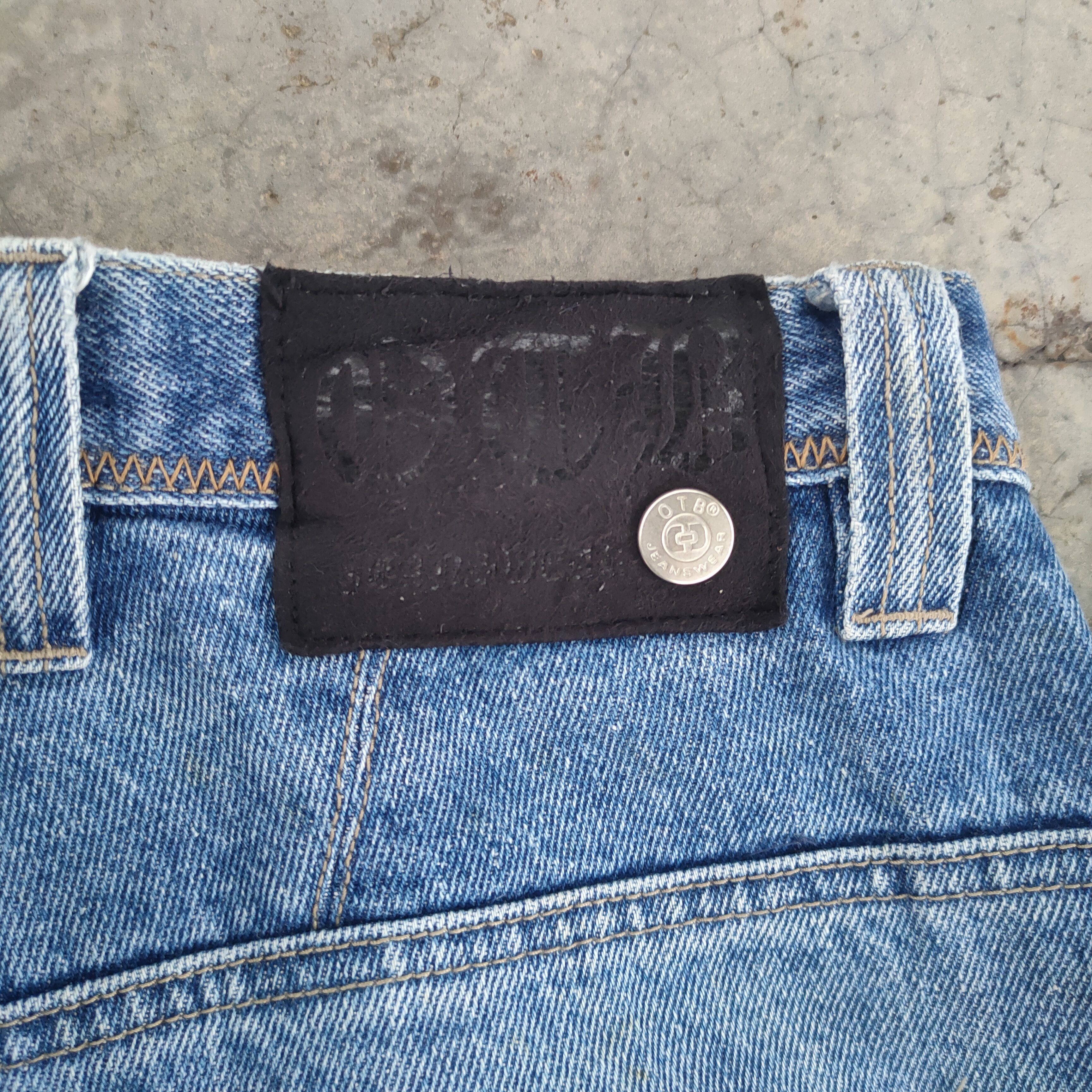 Japanese Brand W28 VINTAGE OTB FADED RIPPED JEANS PANTS Size US 28 / EU 44 - 12 Thumbnail