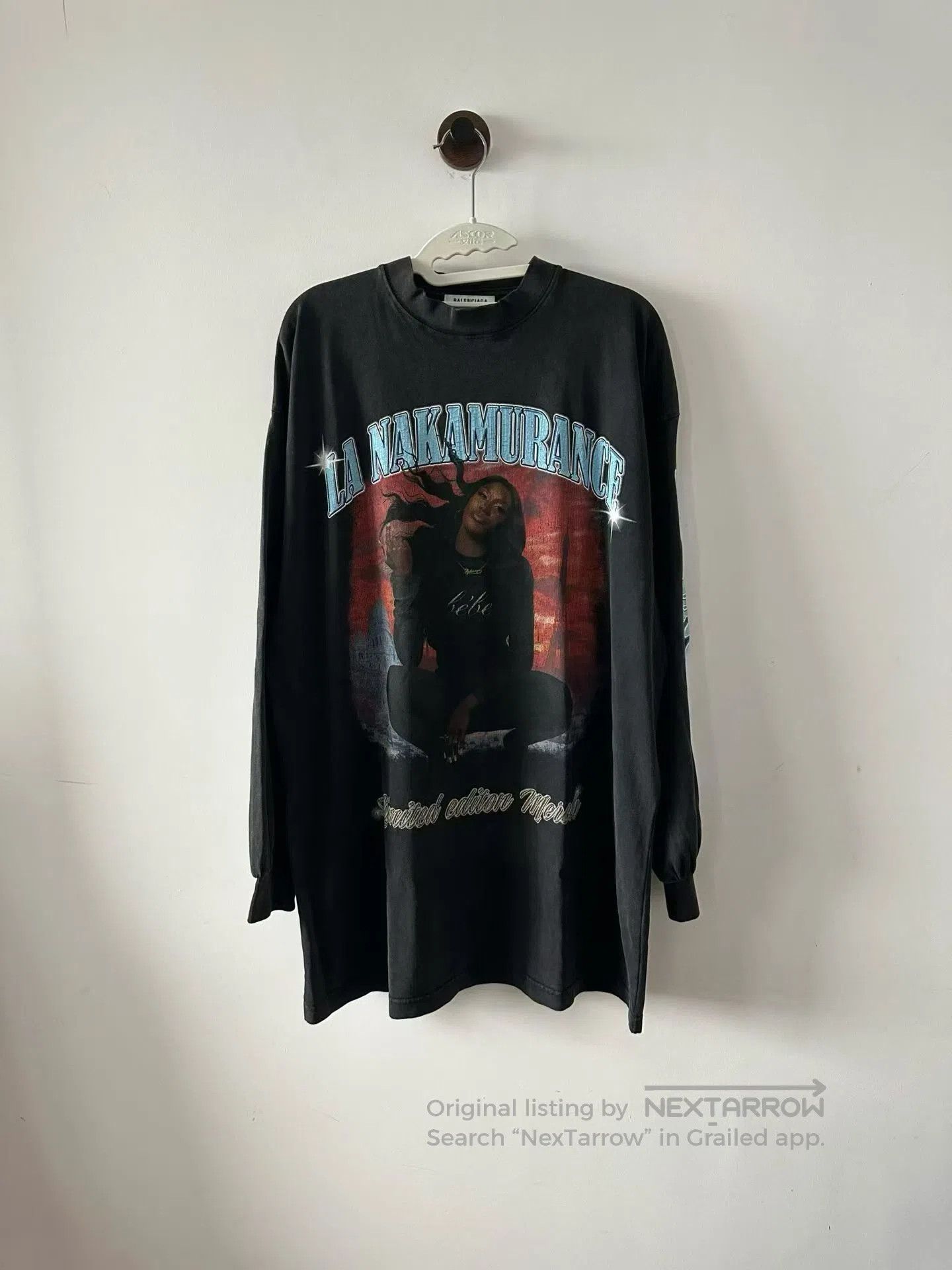 Balenciaga Balenciaga Offshore Long Sleeve T-Shirt | Grailed