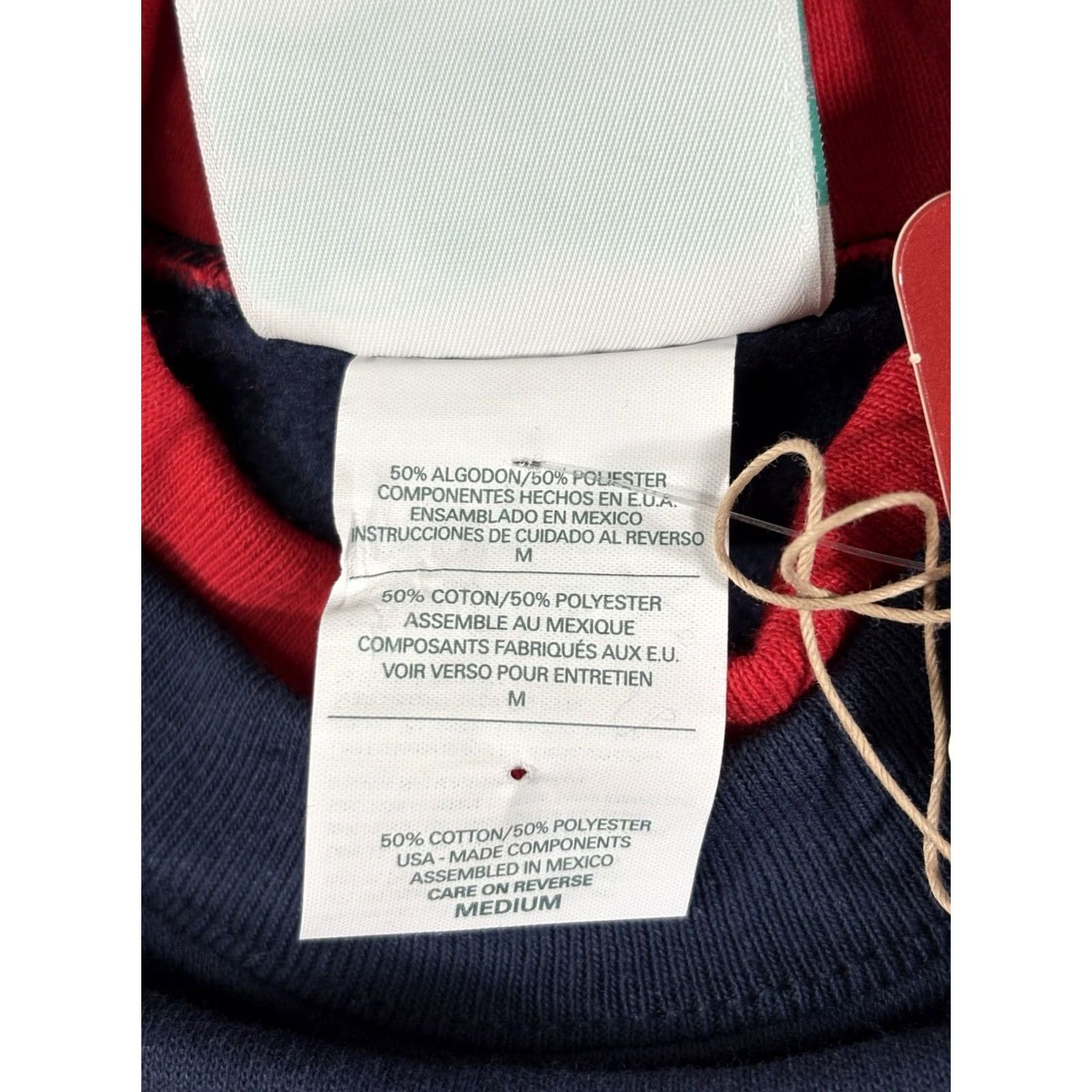 Vintage VINTAGE MC Energy Navy Blue Let It Snow Pullover Sweatshirt Womens Size Medium Size M / US 6-8 / IT 42-44 - 5 Thumbnail
