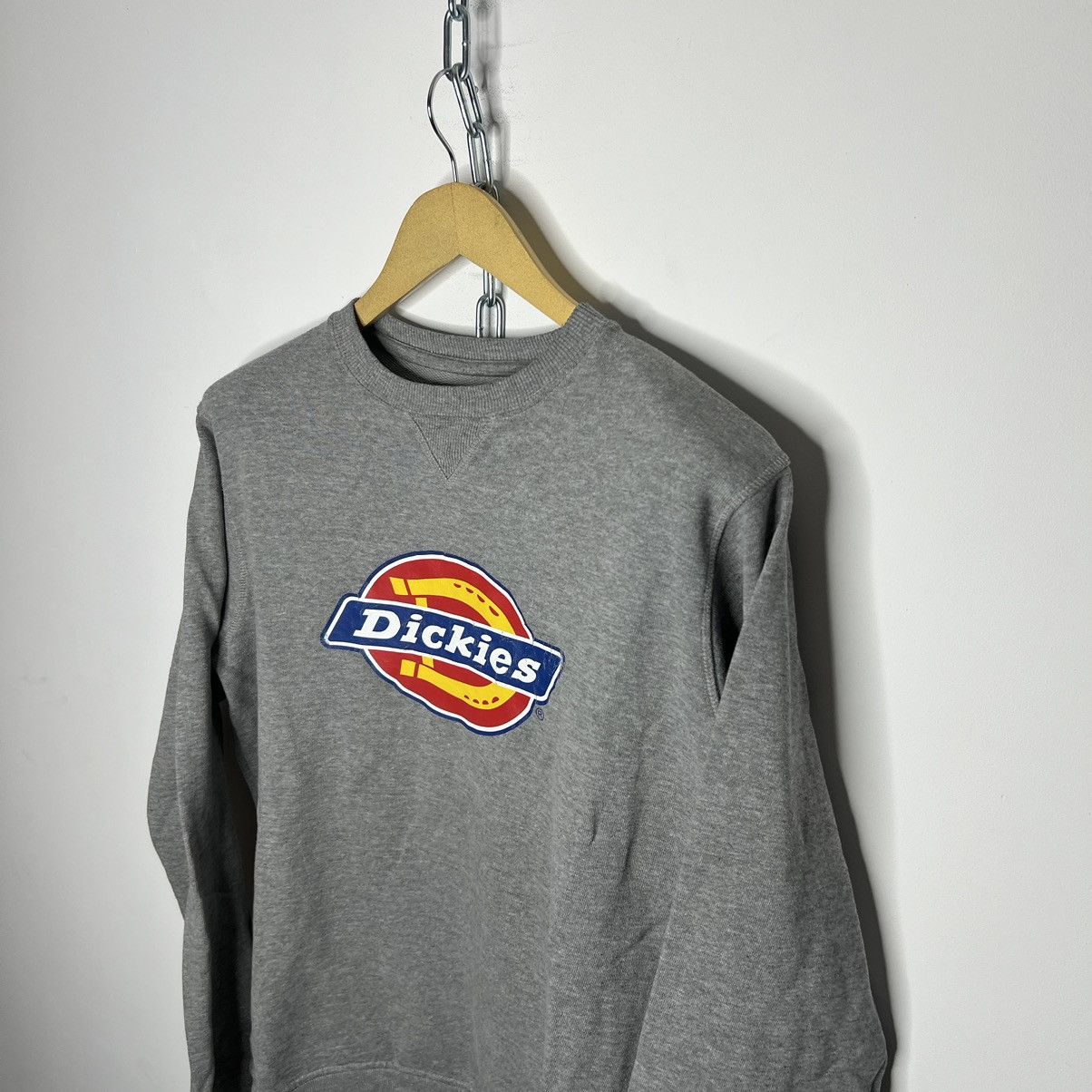 Dickies × Japanese Brand RARE Y2K Dickies Big Embroidered Logo Crewneck Sweatshirt Size US L / EU 52-54 / 3 - 3 Thumbnail
