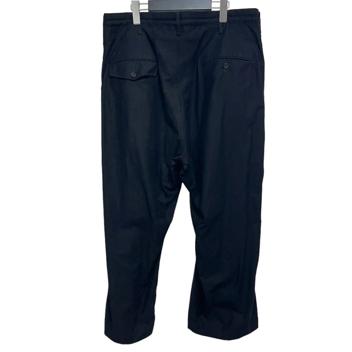 Yohji Yamamoto Yohji Yamamoto pour homme 24SSWIDE M-FRONT 1 TUCK PANTS Size US 36 / EU 52 - 2 Thumbnail