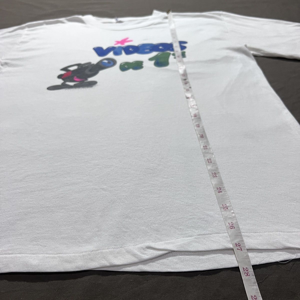 Vintage Vintage 90s Videos de 1a Promo Tee graphic streetwear Size US M / EU 48-50 / 2 - 7 Thumbnail