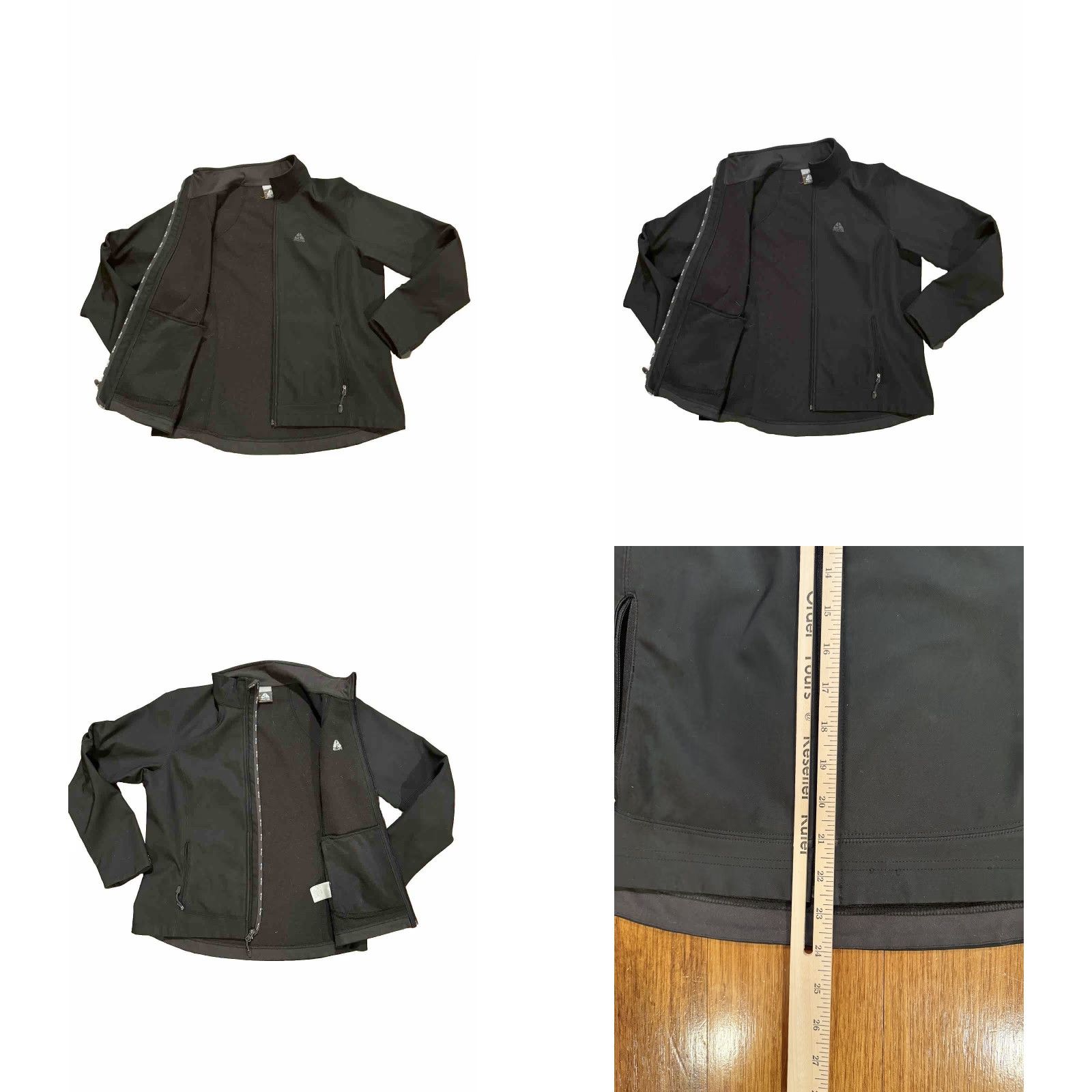 Nike ACG Nike ACG Jacket Women’s Medium Black Long Sleeve Full Zip Fleece Lined W Pockets Size M / US 6-8 / IT 42-44 - 8 Thumbnail