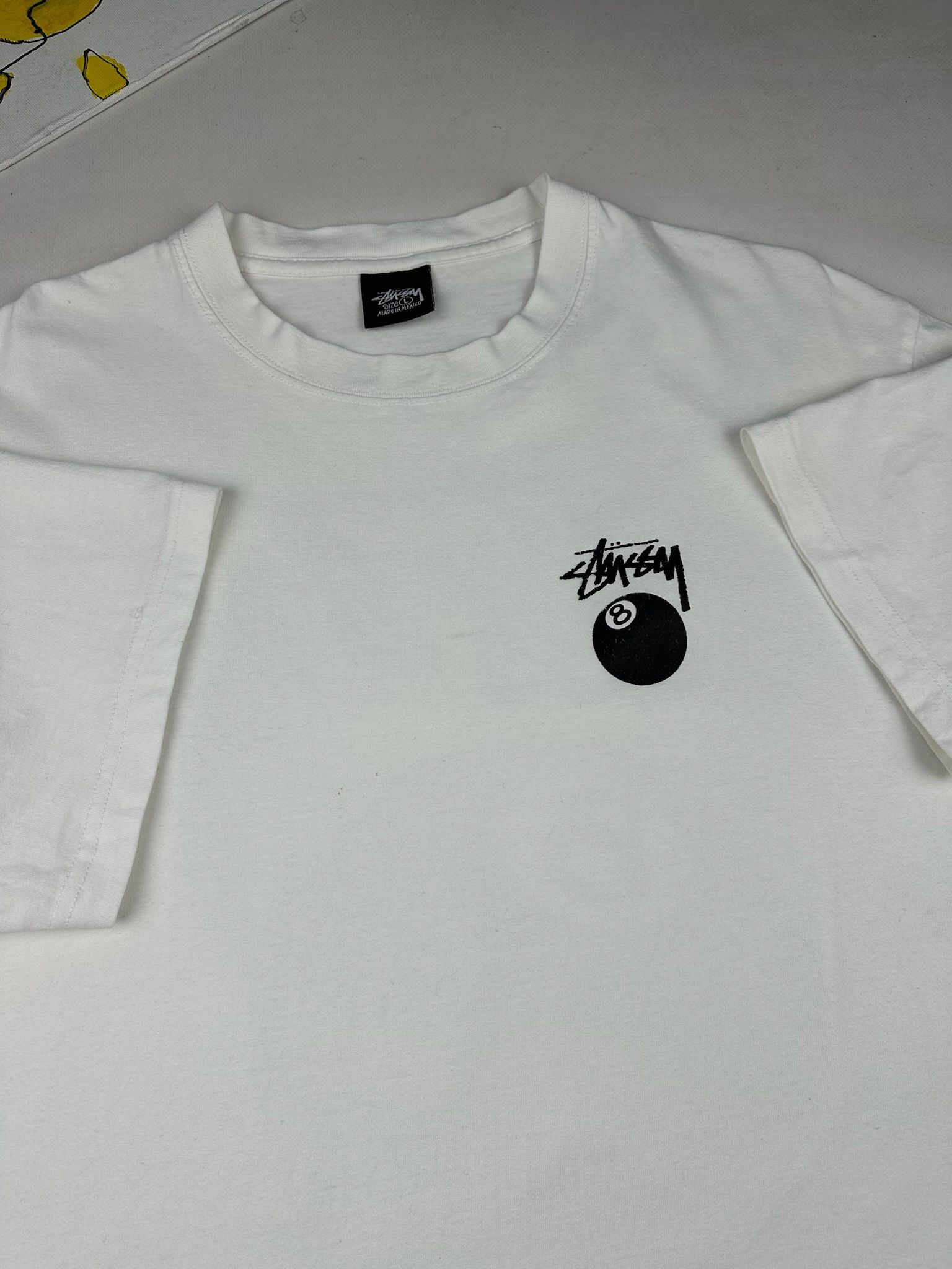 Stussy Vintage Stussy White Tee T Shirt Mens Size US L / EU 52-54 / 3 - 3 Thumbnail