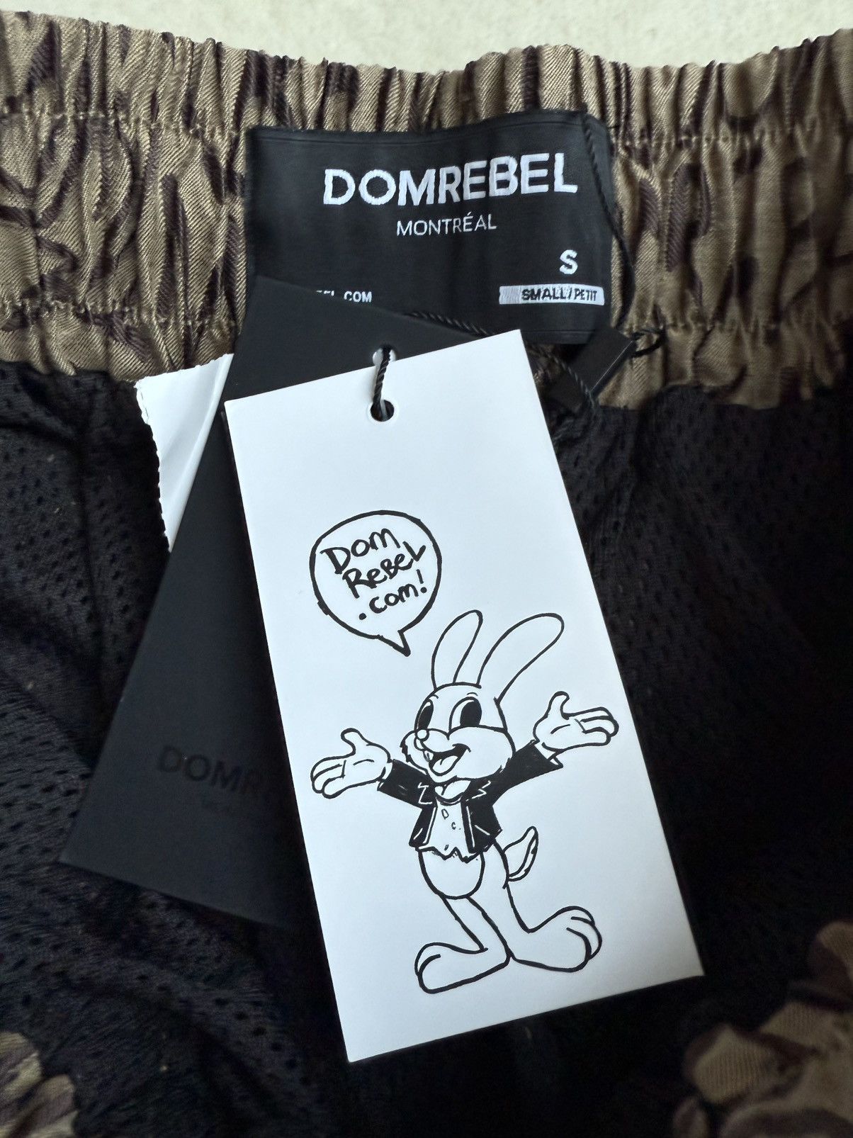 DOMREBEL DomRebel logo sweatsuit tracksuit flight outfit grail shorts Size US M / EU 48-50 / 2 - 22 Thumbnail