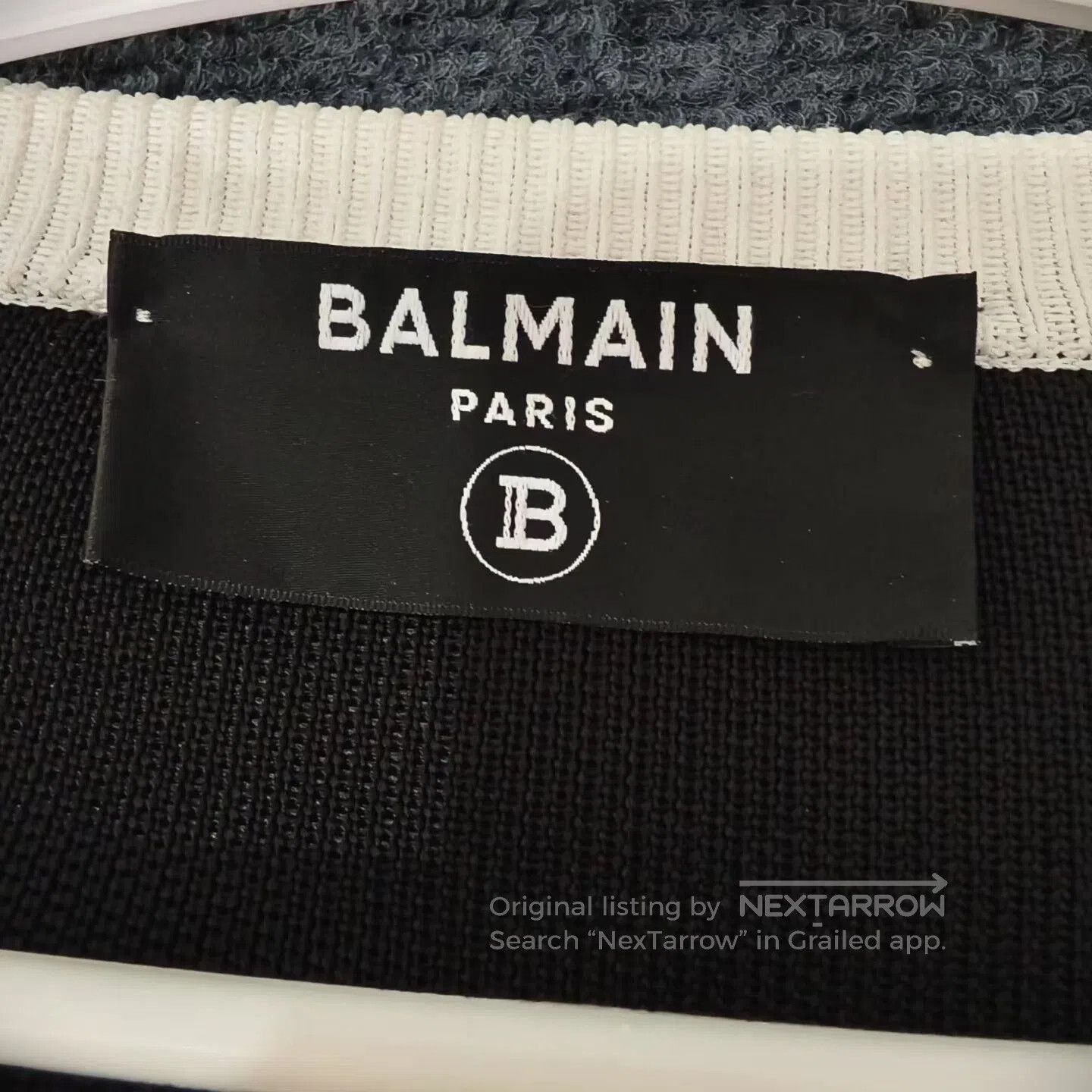 Balmain BALMAIN Viral Cropped Gold Button Jacket| Size XS / US 0-2 / IT 36-38 - 3 Thumbnail