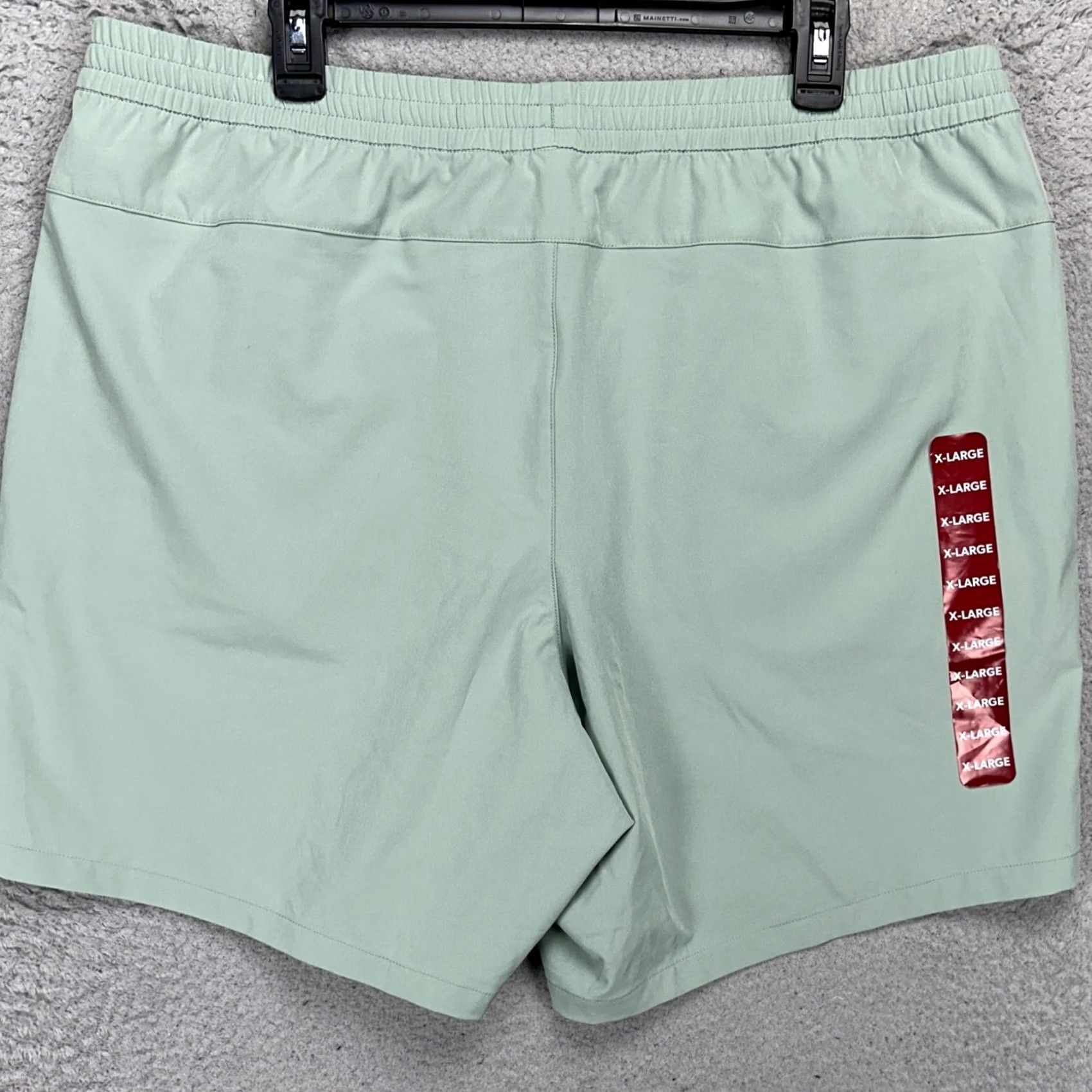 Vintage GapFit Mens Athletic Shorts XL Light Green Drawstring Elastic Waist Stretch NEW Size US 36 / EU 52 - 2 Thumbnail