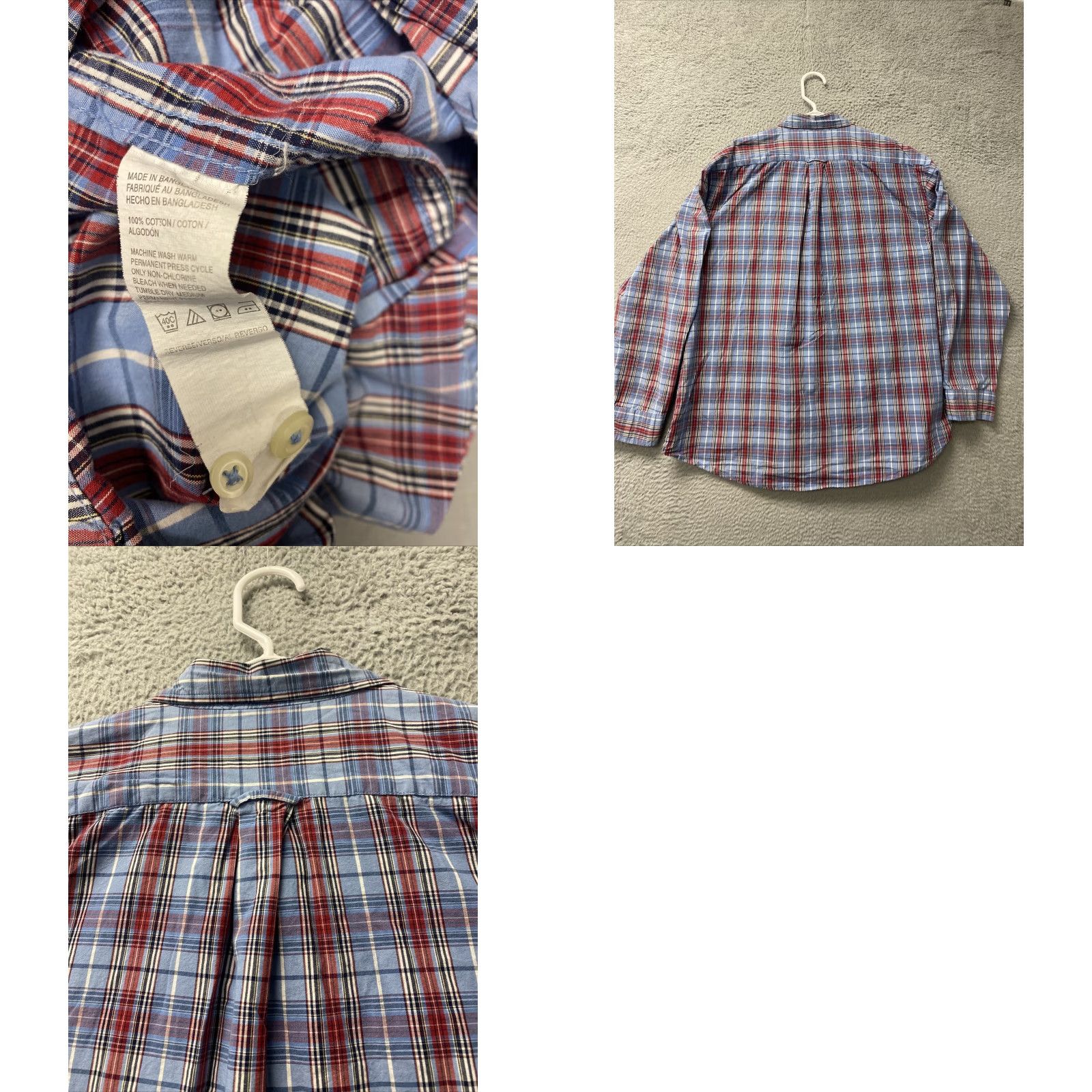 Faherty VINTAGE Faherty Barbour Button Down Shirt Blue Plaid Mens XXL Button-Up Casual Preppy Logo 101-16 Size US L / EU 52-54 / 3 - 8 Thumbnail